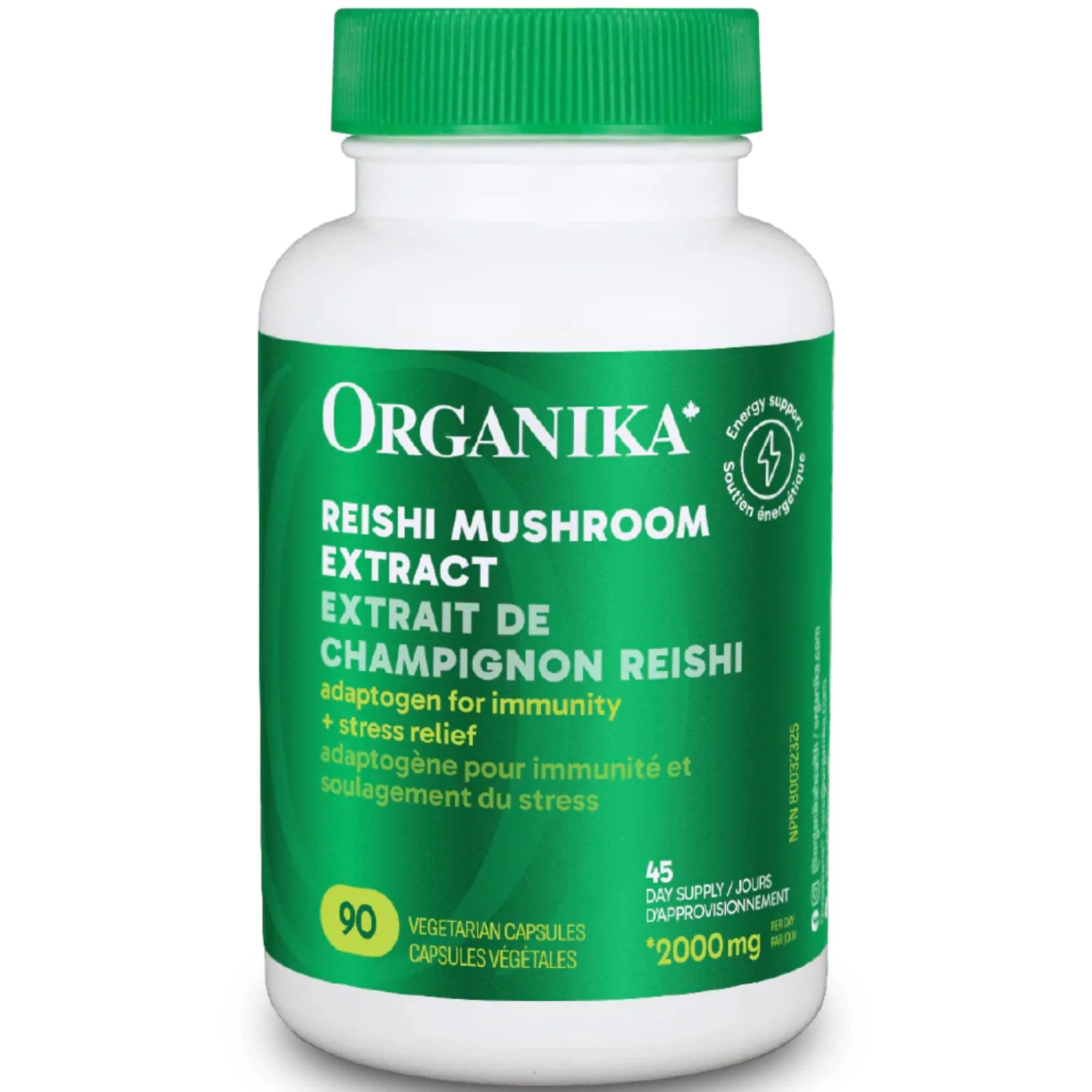 Organika Reishi Mushroom Extract 250mg