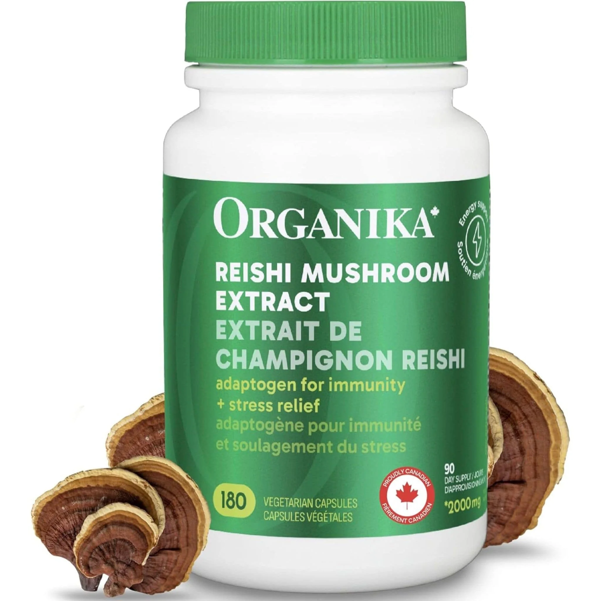 Organika Reishi Mushroom Extract 250mg - Image 11