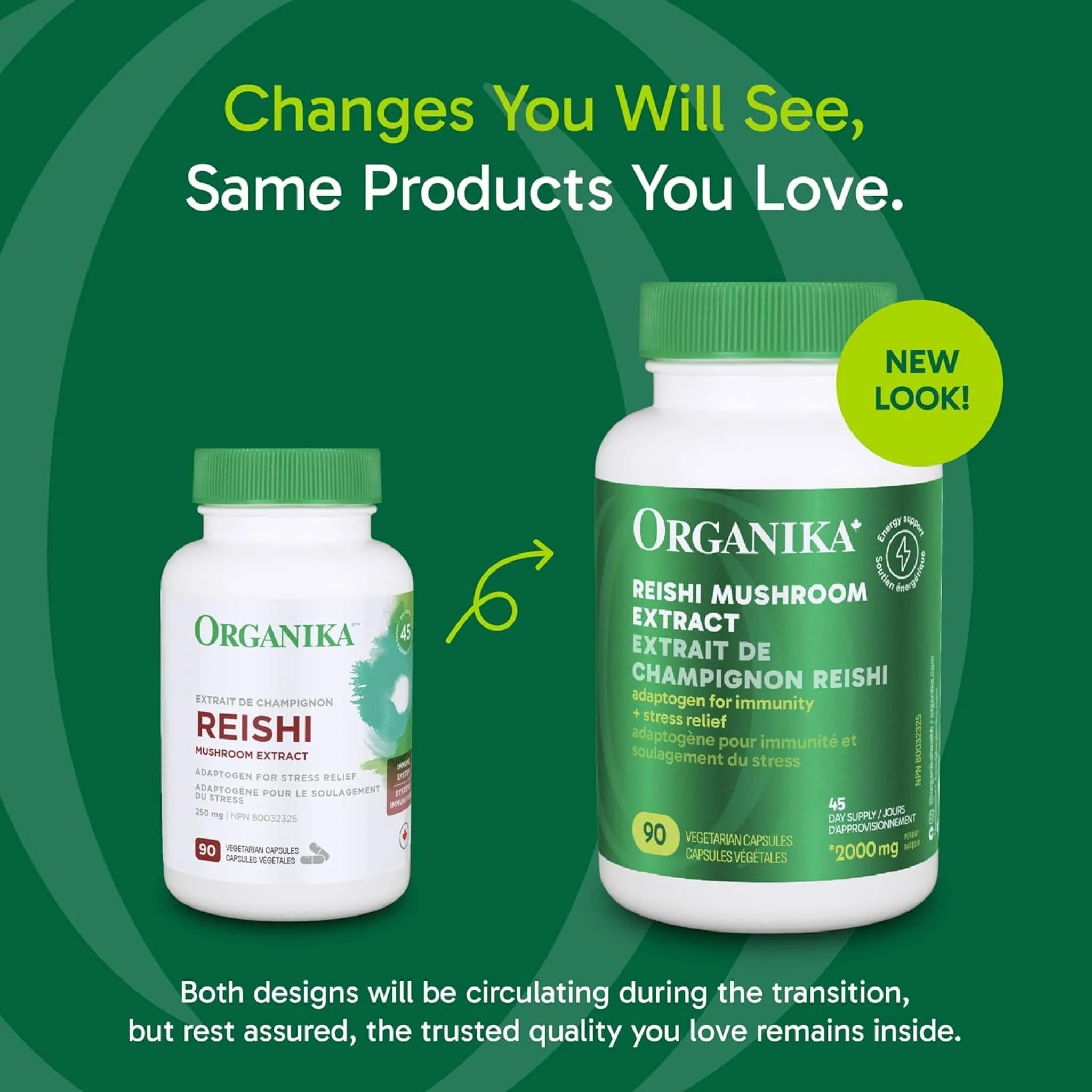 Organika Reishi Mushroom Extract 250mg - Image 9