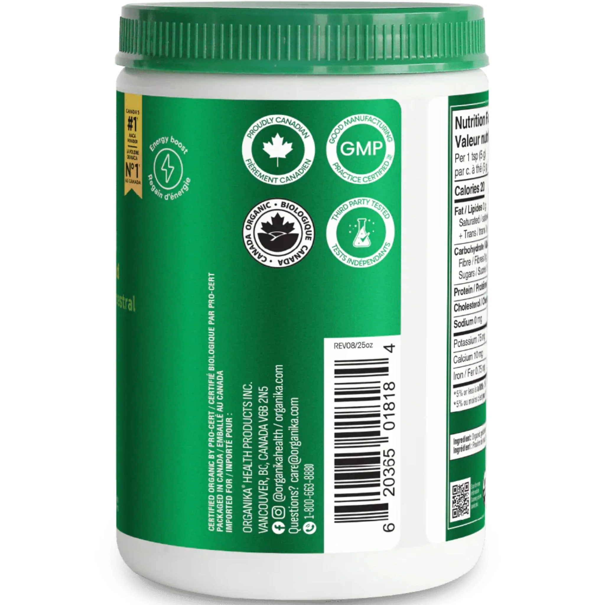 Organika Organic Maca Powder, 100% Natural Gelatinized Peruvian Maca Powder - Image 10