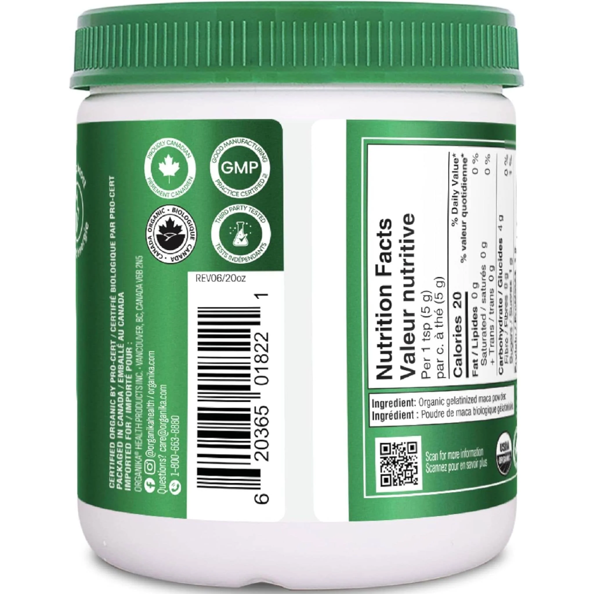 Organika Organic Maca Powder, 100% Natural Gelatinized Peruvian Maca Powder - Image 3