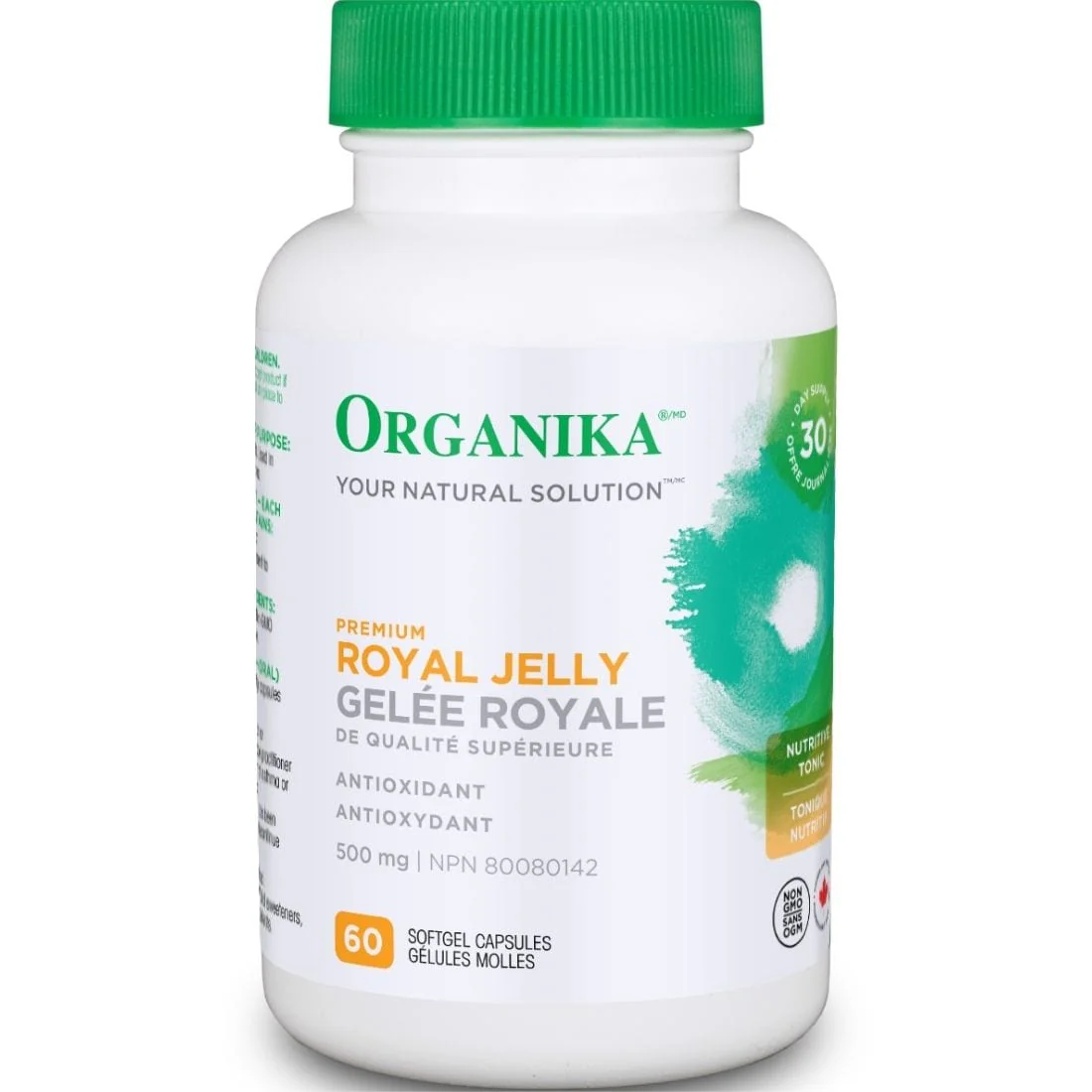 Organika Premium Royal Jelly 500mg - Image 2
