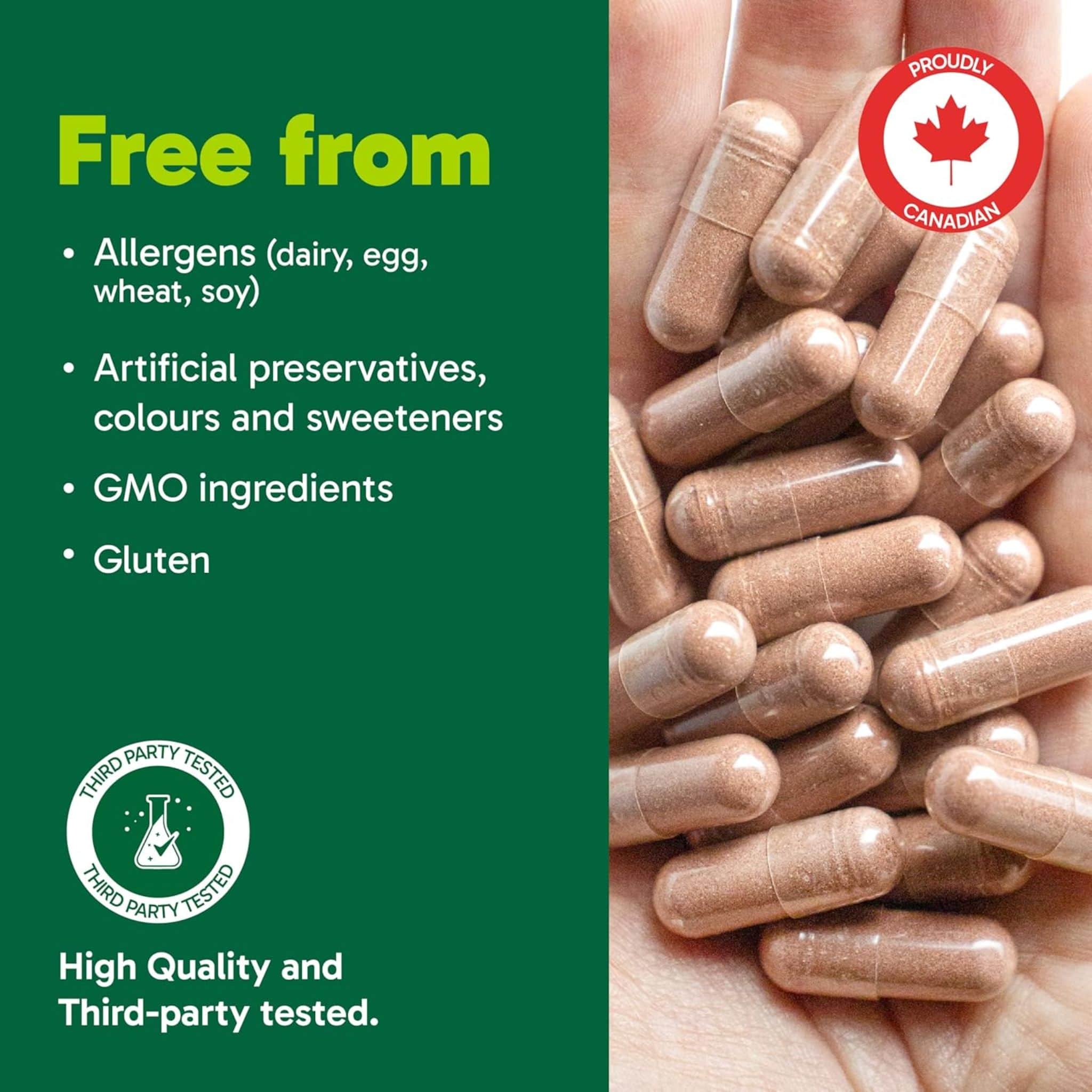 Organika Red Yeast Rice Plus, 500mg Red Yeast Rice, 180 Vegetarian Capsules - Image 4