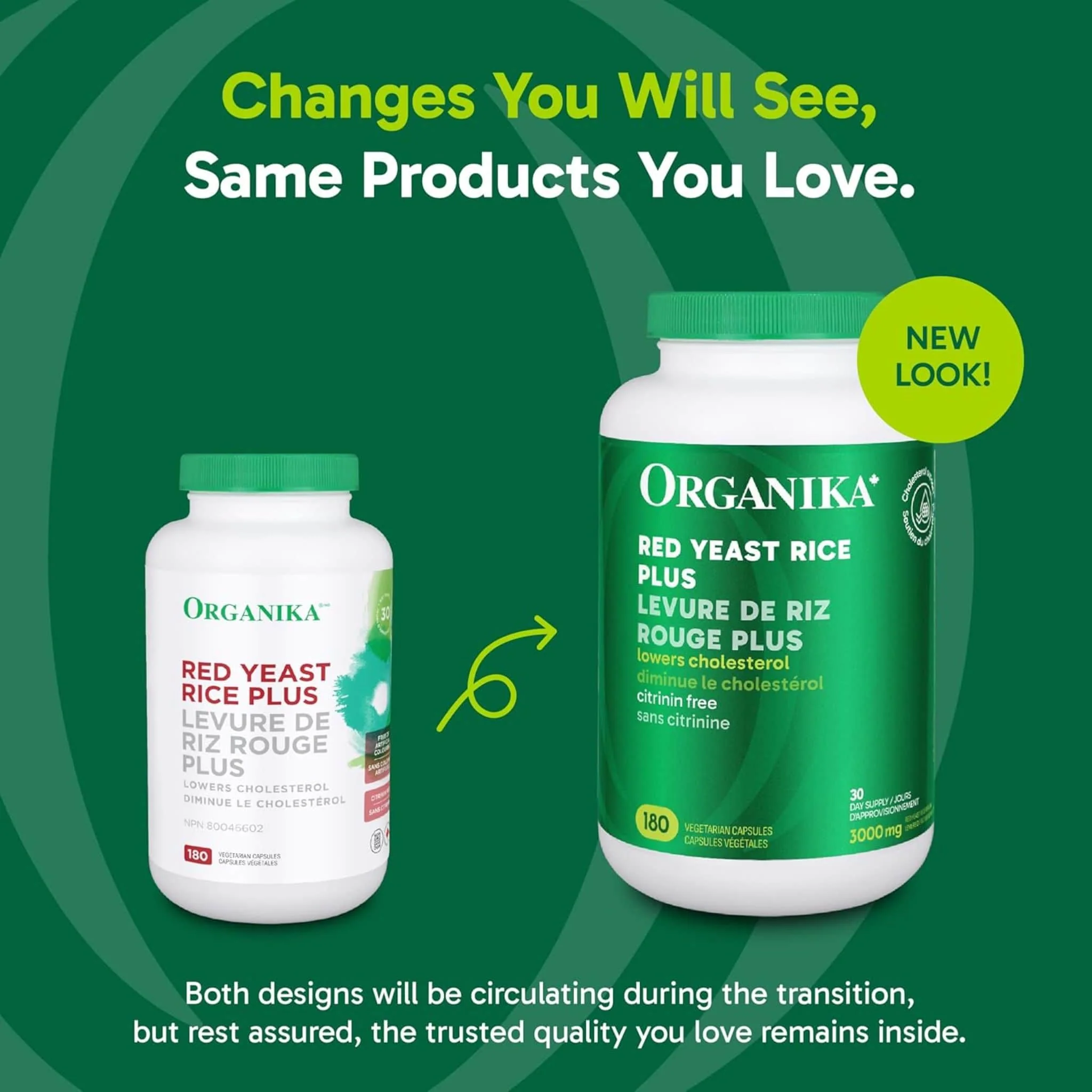 Organika Red Yeast Rice Plus, 500mg Red Yeast Rice, 180 Vegetarian Capsules - Image 5