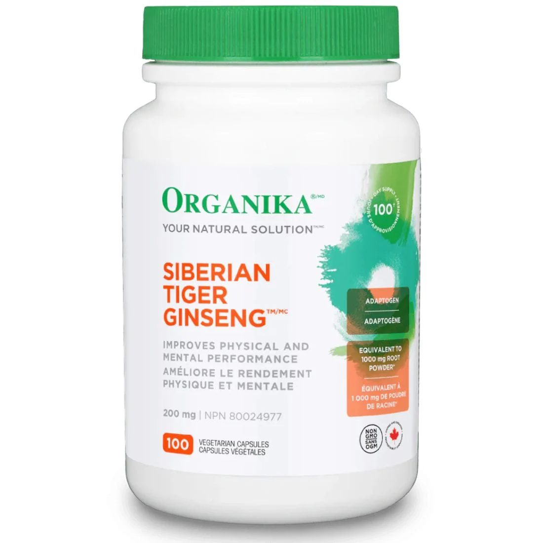 Organika Siberian Tiger Ginseng 200mg - Image 2