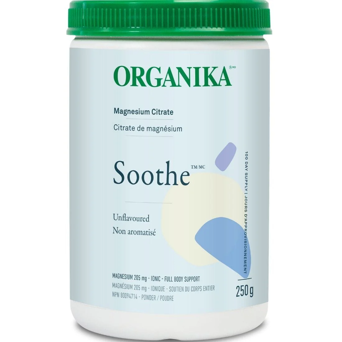 Organika Soothe Magnesium Citrate 205mg (Ionic), 250g - Image 2