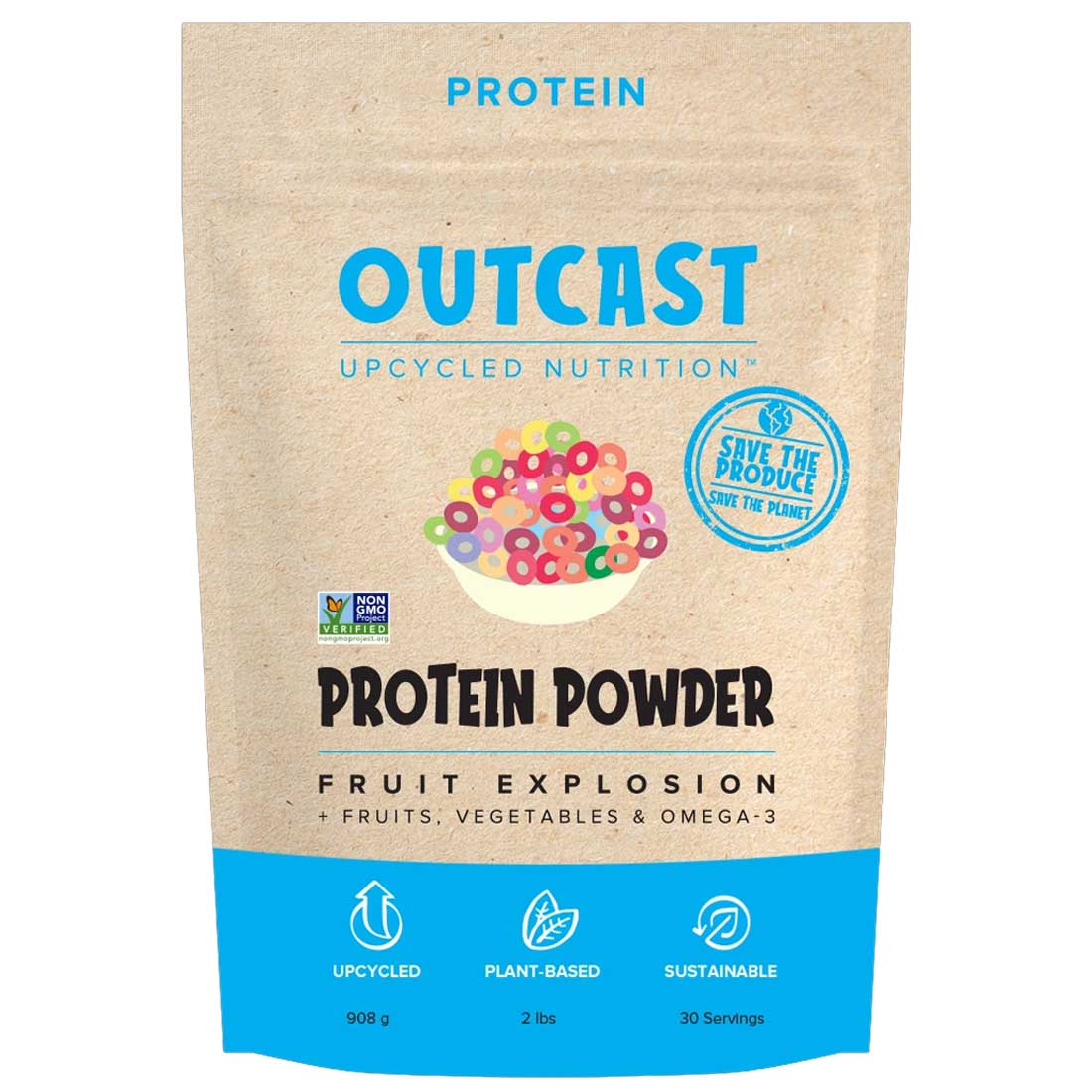 Outcast Plant Strong Protein, 2lb Bag - Image 3