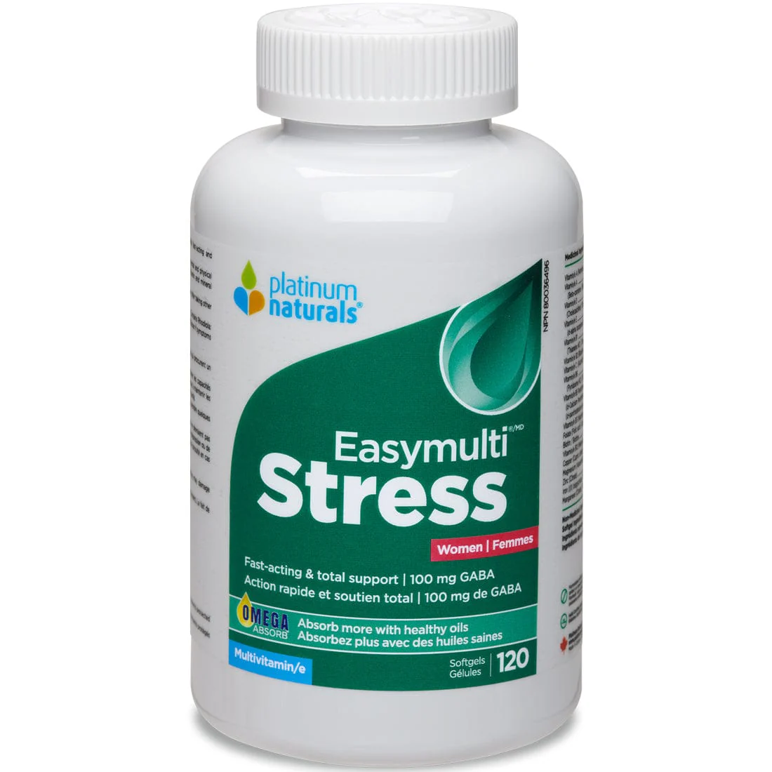 Platinum Naturals Easymulti Stress Women (Fast Acting Multivitamin for Stress) - Image 3