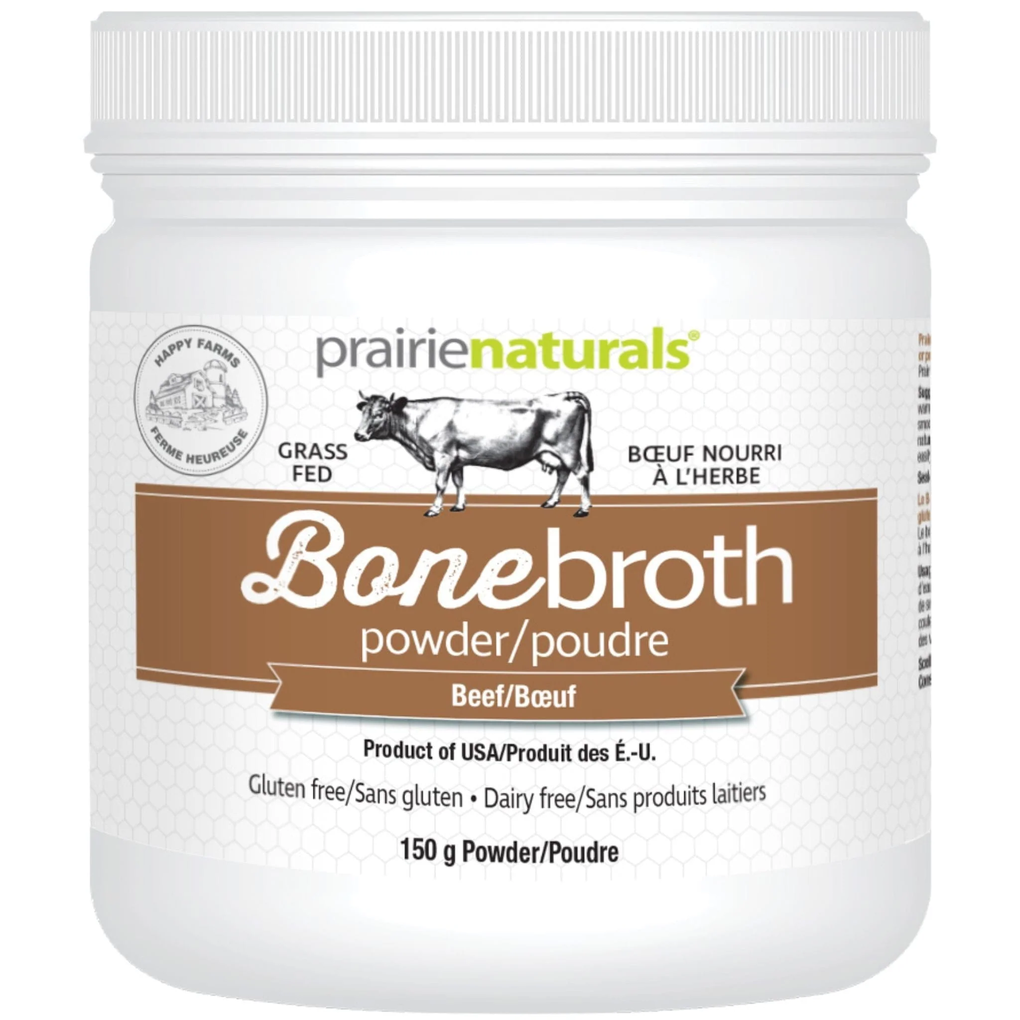 Prairie Naturals Beef Bone Broth Protein Powder, Collagen-Rich Protein for Gut Health, Joints and Skin Health, 150g-300g - Image 5