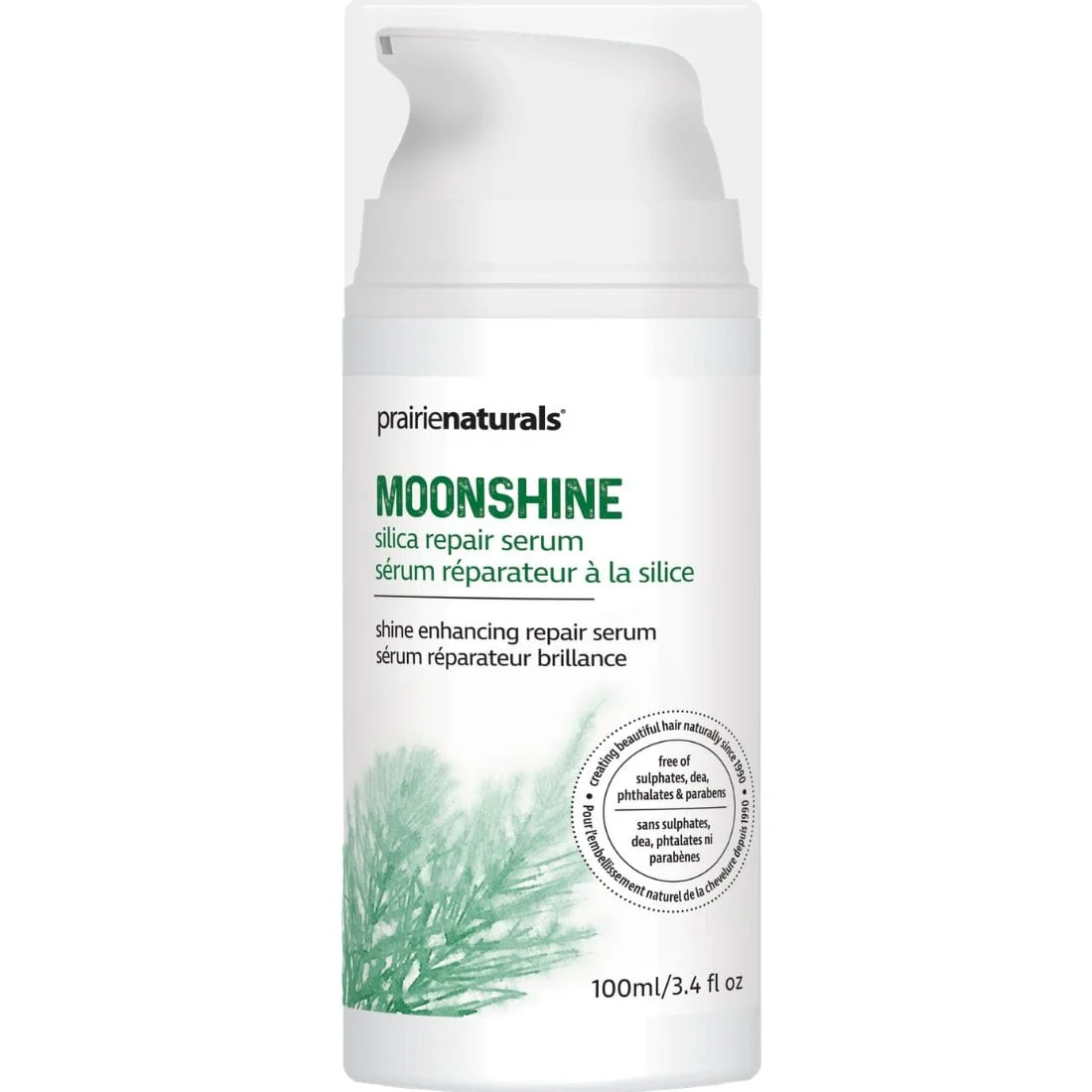 Prairie Naturals Moonshine Silica Finishing Serum, 100ml