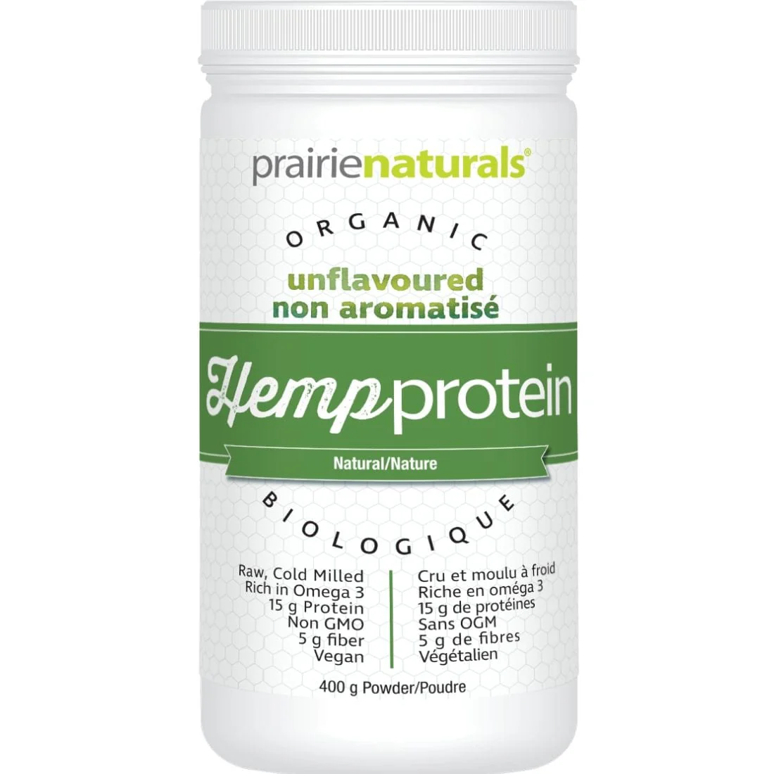 Prairie Naturals Organic Raw Hemp Protein (Cold Milled & Non-GMO) - Image 3