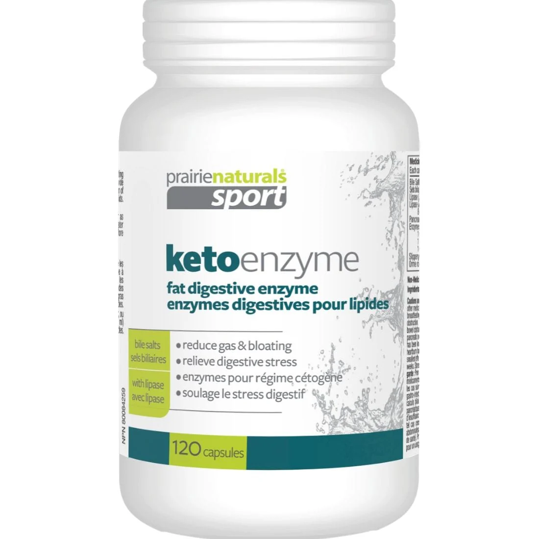 Prairie Naturals Sport Keto Enzyme (Fat Digesting Enzyme) Capsules - Image 3