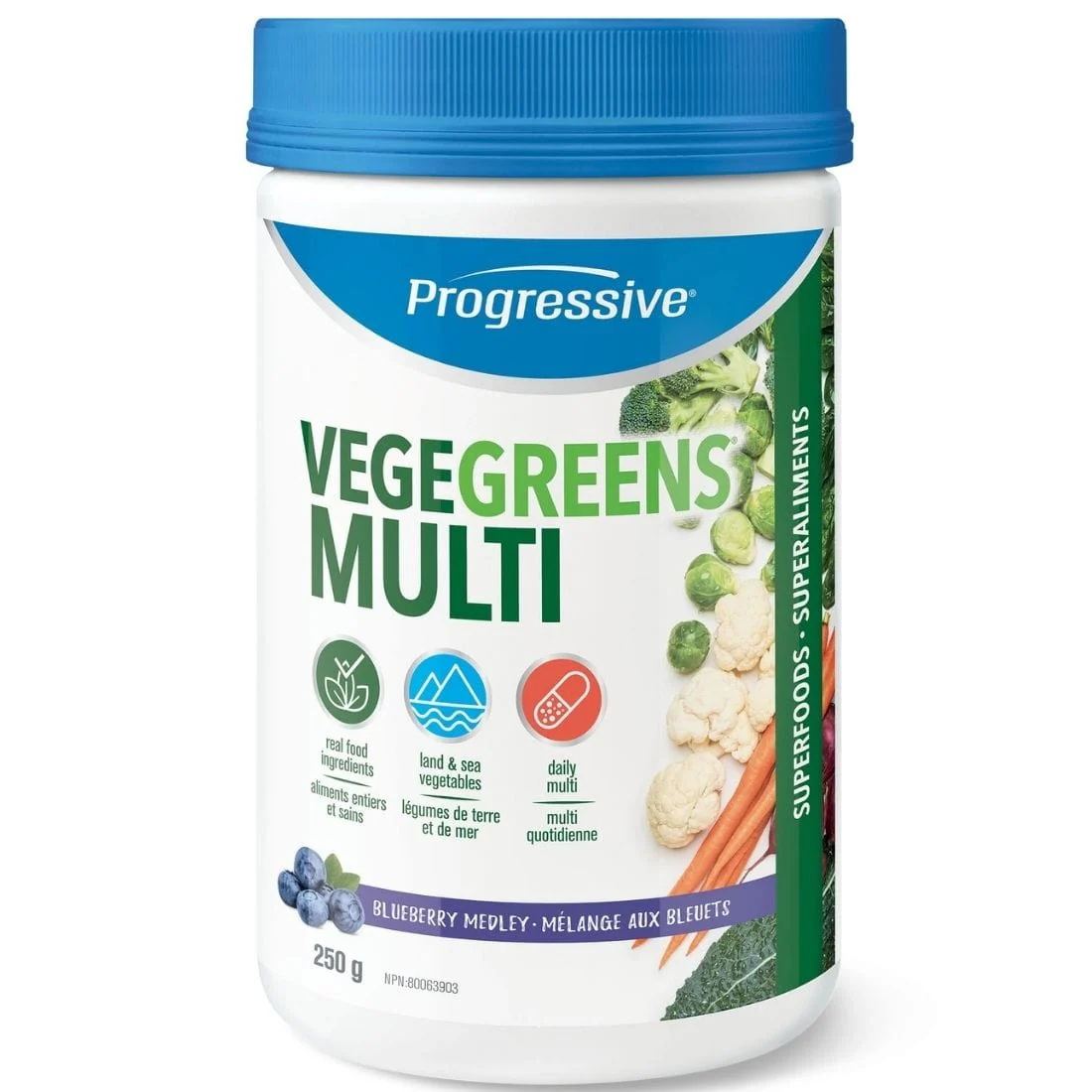 Progressive VegeGreens Multi (6-8 Servings of Fresh Vegetables + Multivitamin) - Image 2