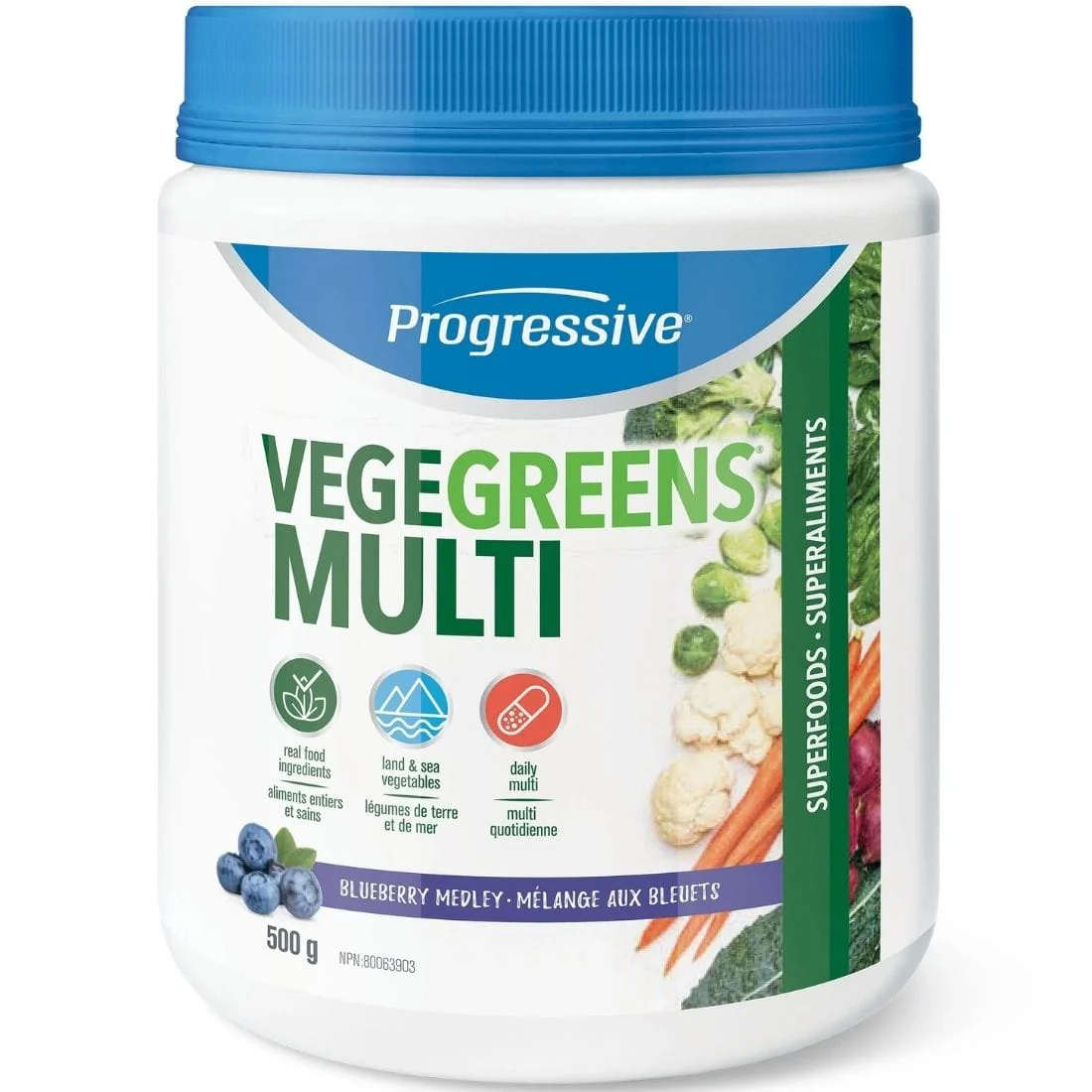Progressive VegeGreens Multi (6-8 Servings of Fresh Vegetables + Multivitamin) - Image 3