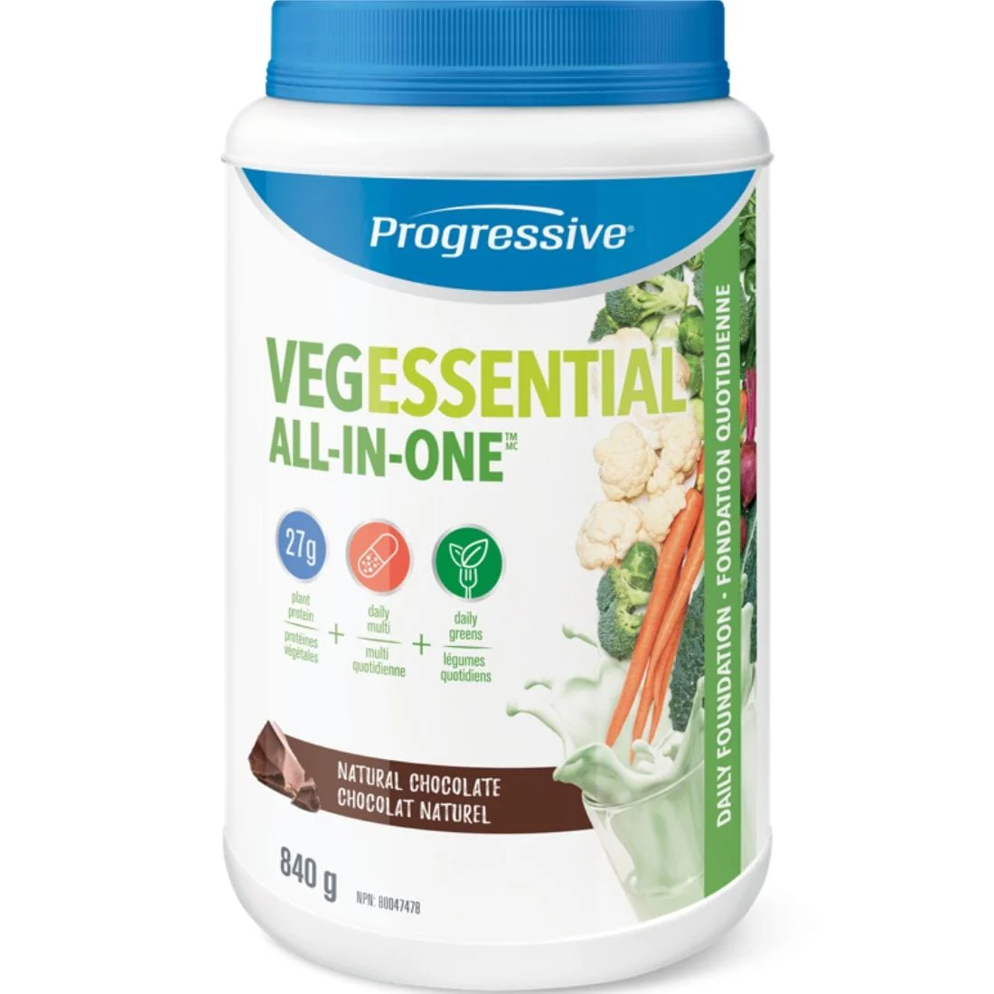 Progressive VegEssential All in One Protein Powder, Daily Nutrition in 1 Scoop - Image 2