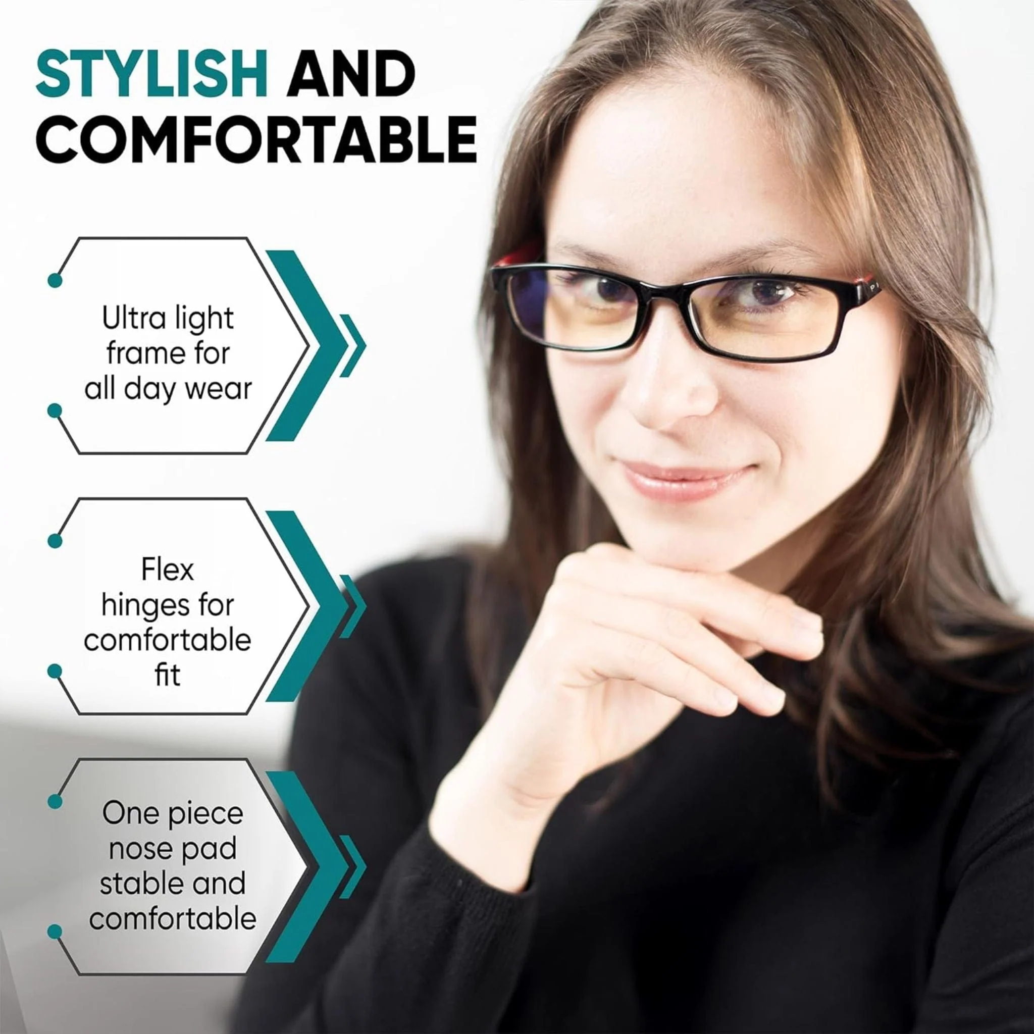 Prospek Anti-Blue Light Glasses Professional Reading Glasses, Clearance 75% Off, Final Sale - Image 2