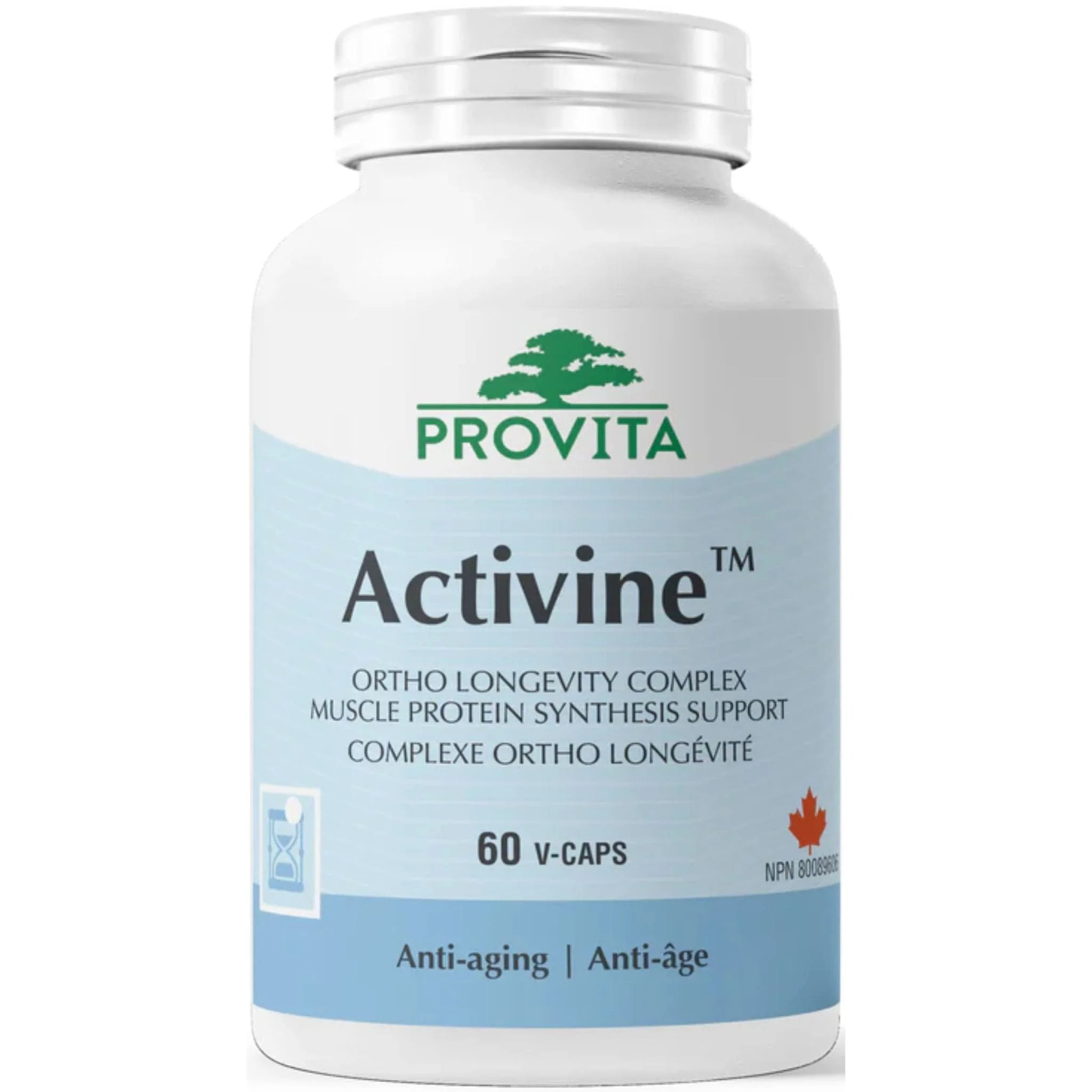 Provita Activine, Anti-Aging Colostrum and Alpha-GCP, 60 Capsules