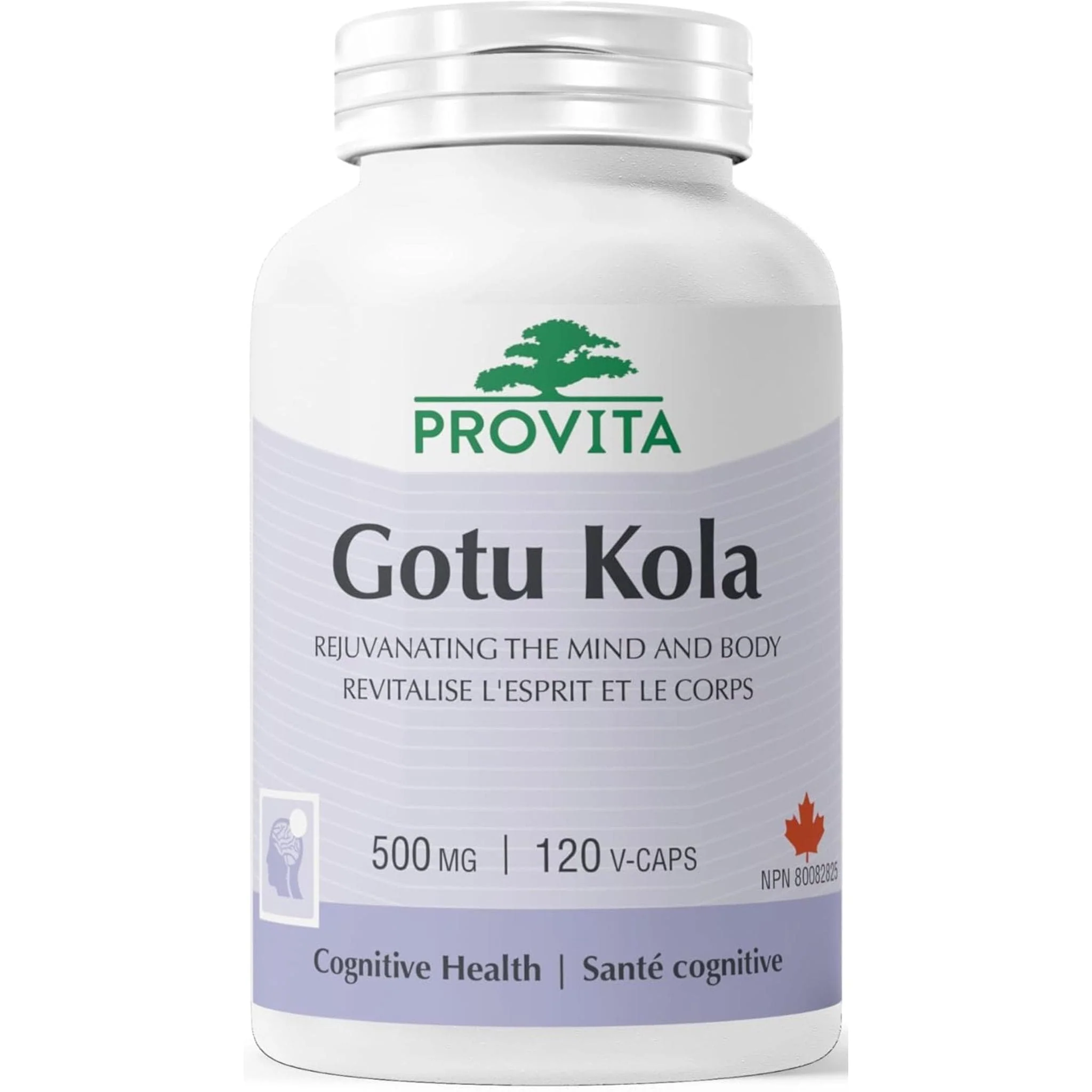 Provita Gotu Kola 500mg, Helps Stimulate Healing, 120 Capsules