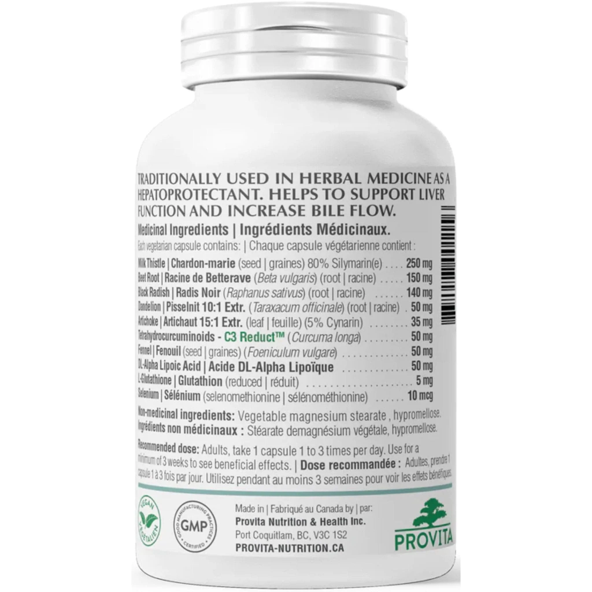 Provita Liver Hepato-Protect, 45 Caps - Image 2