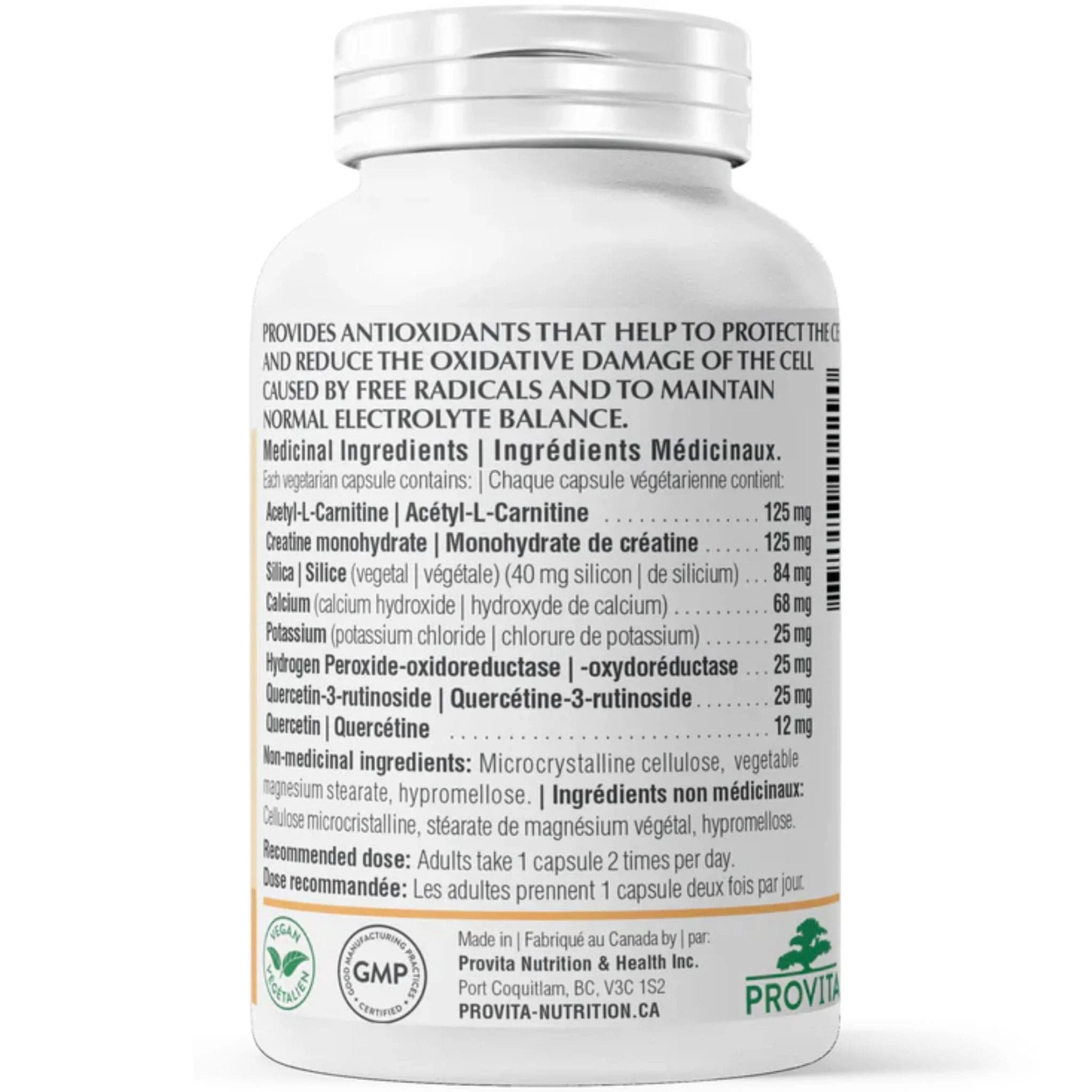 Provita Microhydrinase Pro, Support for Cellular Protection, 60 Vegetable Capsules - Image 3