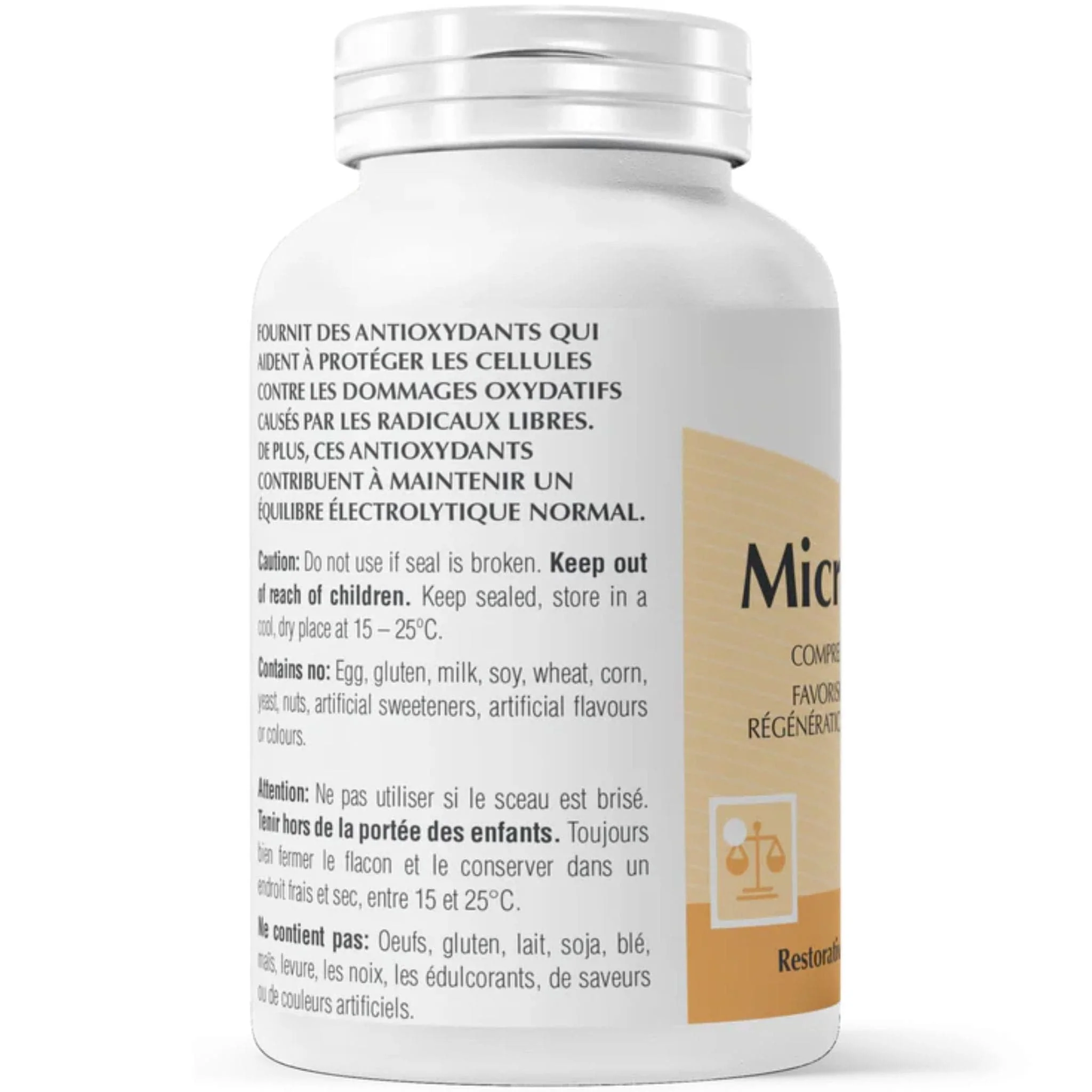 Provita Microhydrinase Pro, Support for Cellular Protection, 60 Vegetable Capsules - Image 4