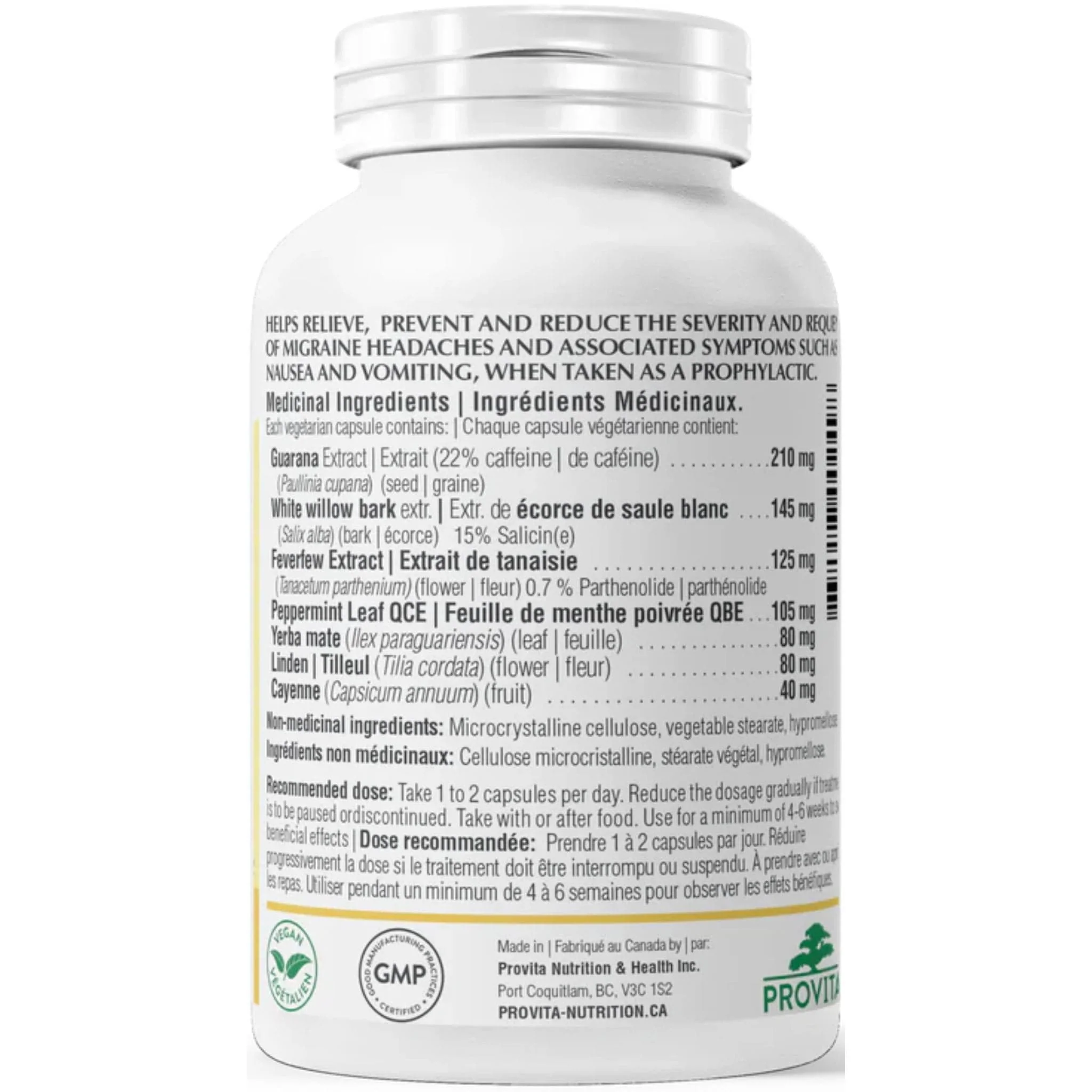 Provita Migraine, 60 Caps - Image 2