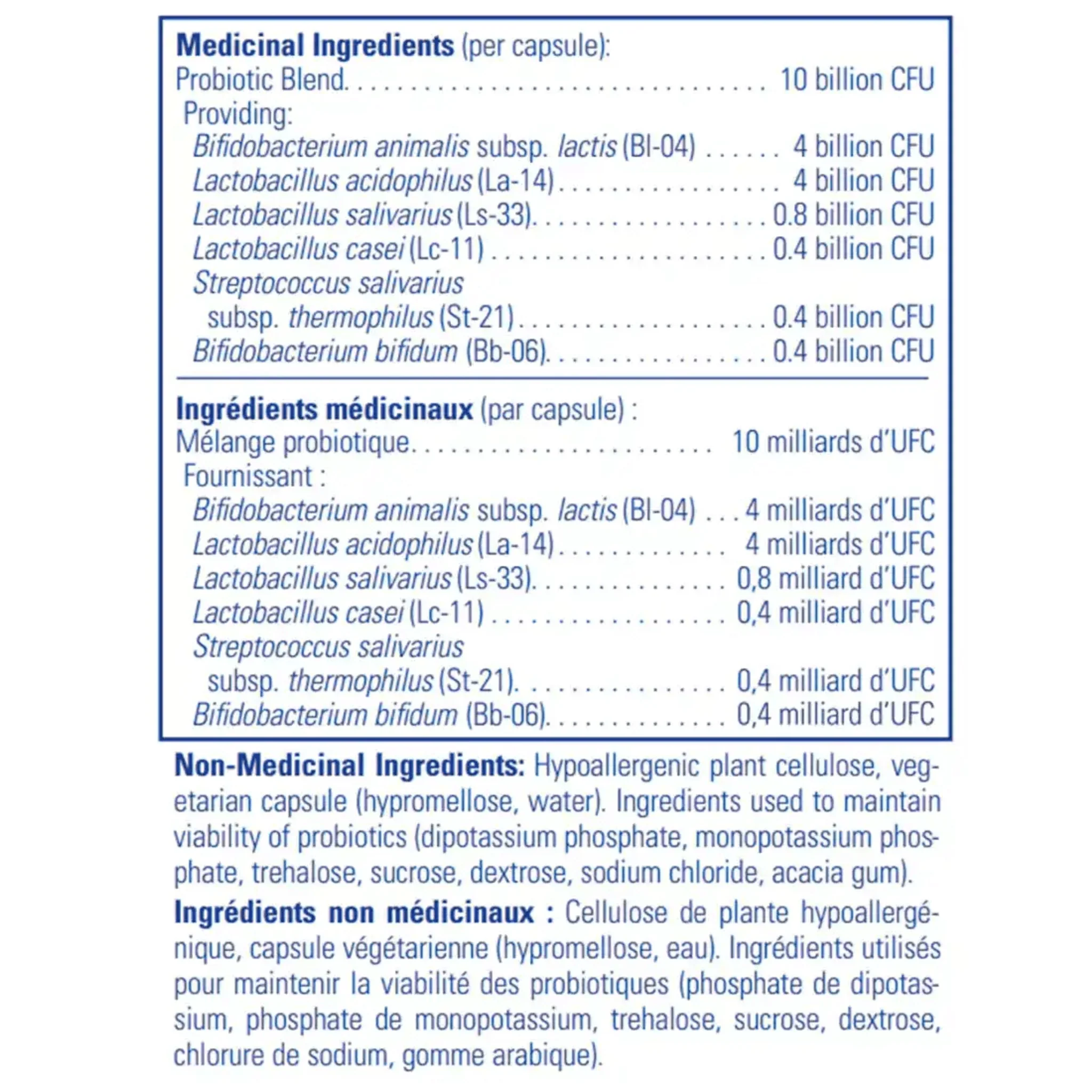 Pure Encapsulations Probiotic GI, 10 Billion CFU, Helps with Immune Support, Digestive Health, Gas and Bloating Discomfort, 60 Vegetable Capsules - Image 2