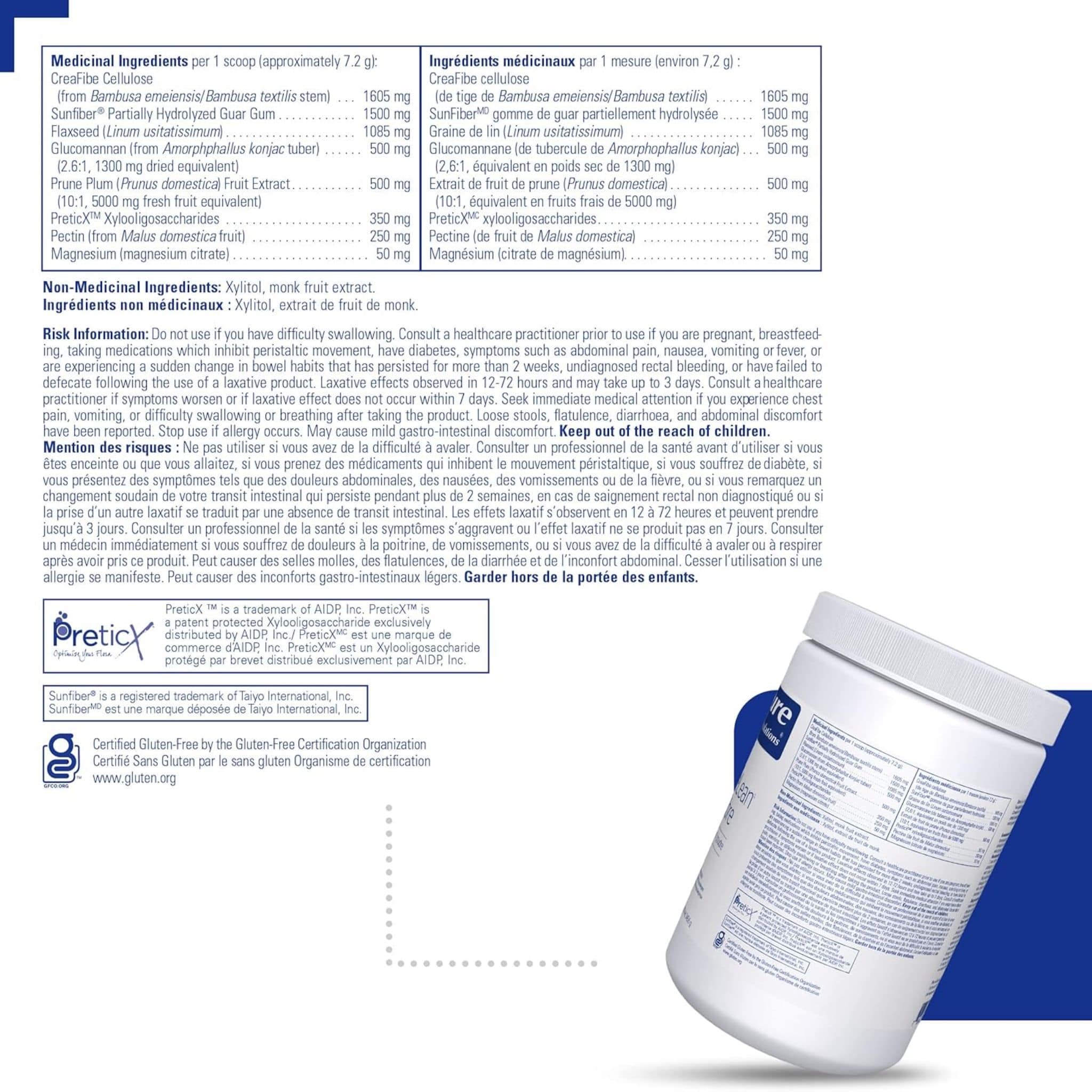 Pure Encapsulations PureLean Fibre Powder with Prebiotics, Supports Healthy Weight Management and Digestive Health, 346g - Image 2