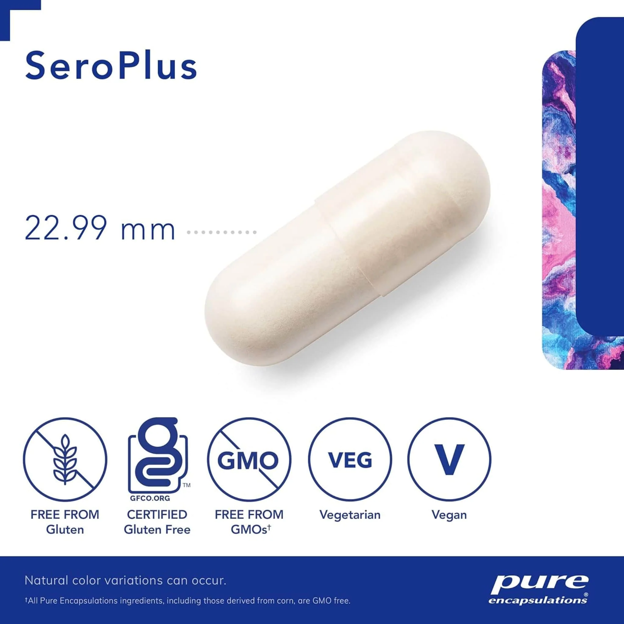 Pure Encapsulations SeroPlus, With 5-HTP, B6, Folate and Zinc, Supports Healthy Mood Balance and Emotional Wellness, 120 Capsules - Image 4