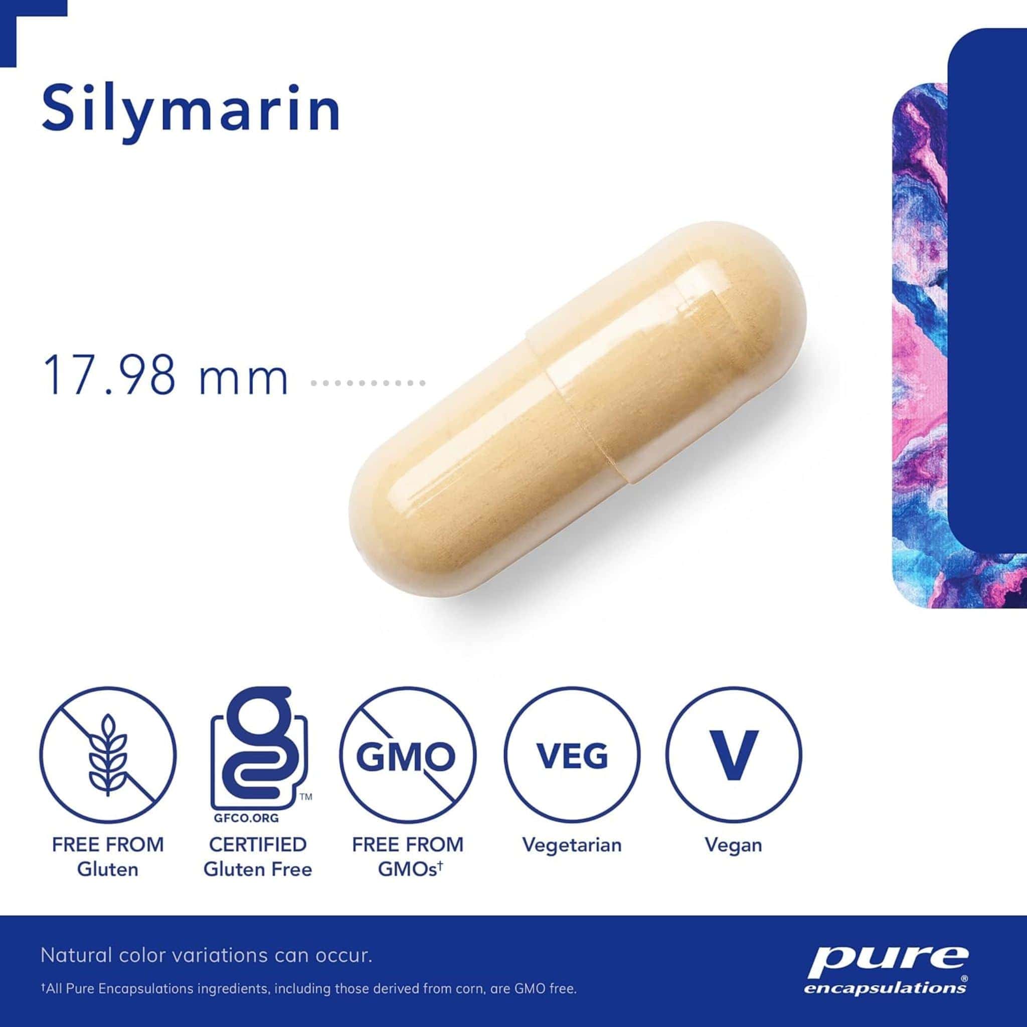 Pure Encapsulations Silymarin, Milk Thistle Extract for Liver Support and Healthy Digestion, 120 Capsules - Image 4