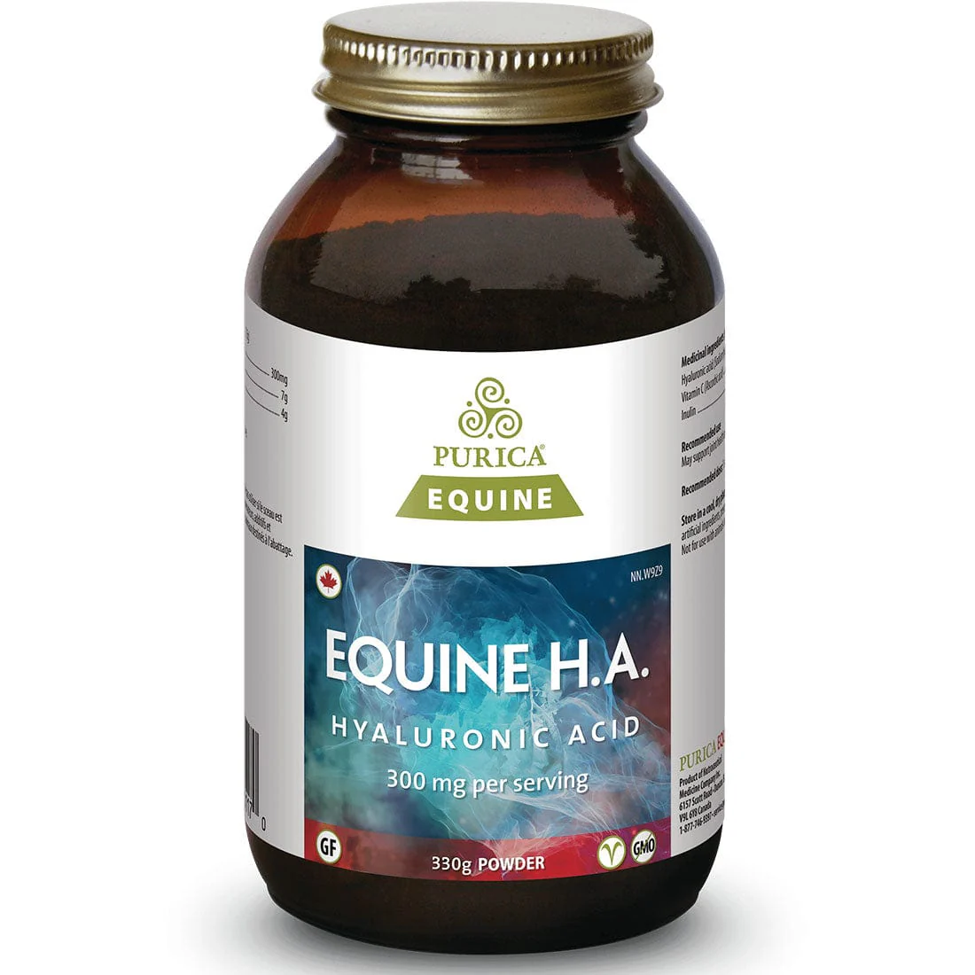 Purica Equine HA Hyaluronic Acid Powder 300mg Per Serving
