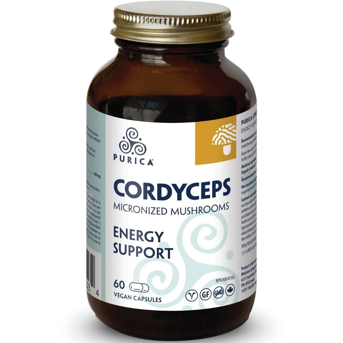 Purica Cordyceps Mushrooms (Micronized)