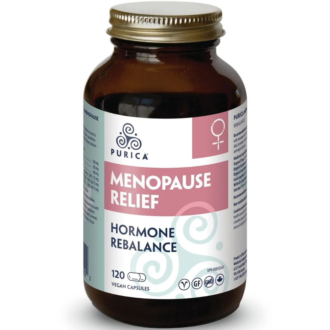 Purica Rebalance Menopause Relief, Supports Hormone Balance, Reduced Hot Flashes, Night Sweats and other symptoms