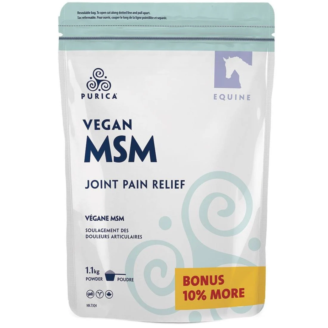 Purica Animal Vegan MSM Powder (Horses, Dogs, Cats & Small Animals) - Image 3