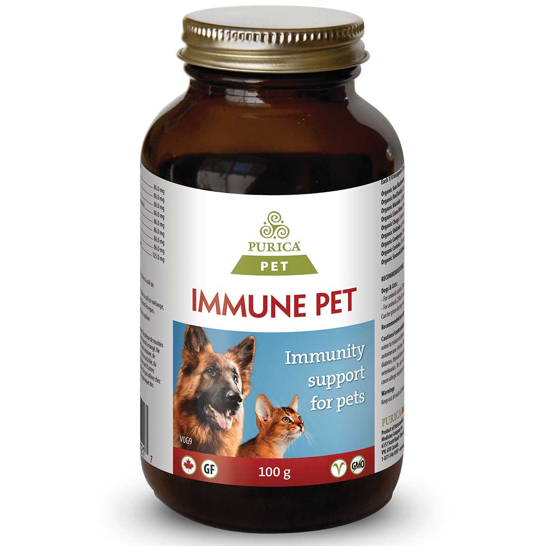 Purica Pet Immune Pet Immunity Support (Dogs, Cats & Small Animals), 100g - Image 2