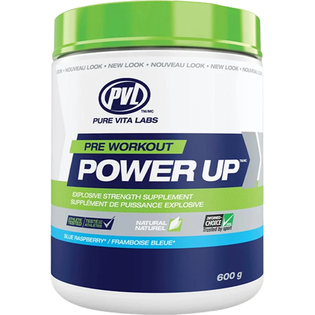 PVL Power Up 600g, Blue Raspberry - Image 2