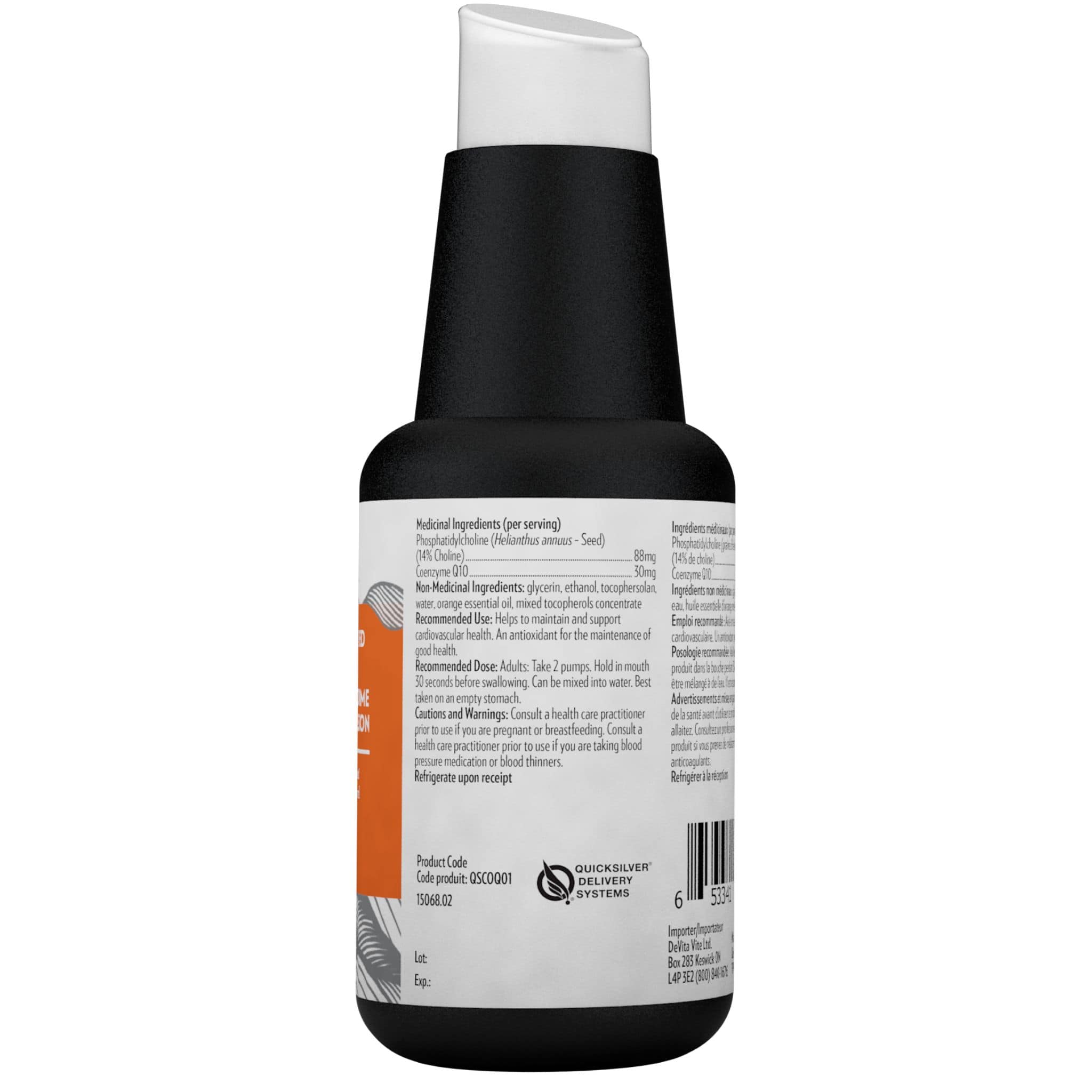 Quicksilver Scientific Nanoemulsified CoQ10, Support for Heart Health and Cellular Energy, 50ml - Image 2