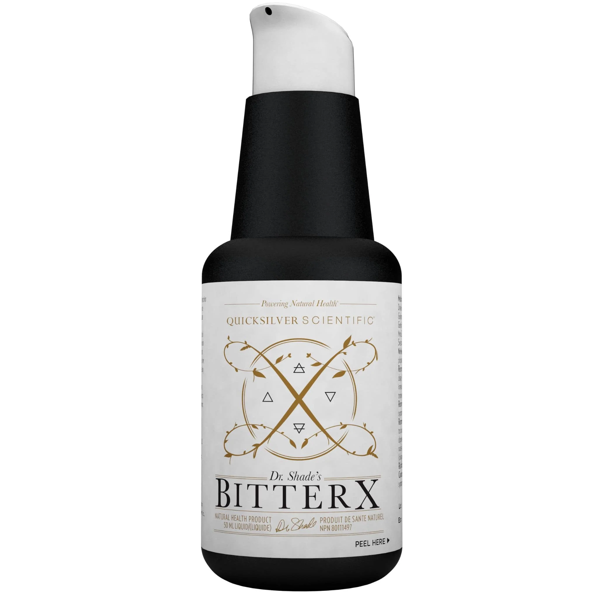 Quicksilver Scientific BitterX, Digestive and Detox Support with Liposomal Bitter Herb Blend, 50ml
