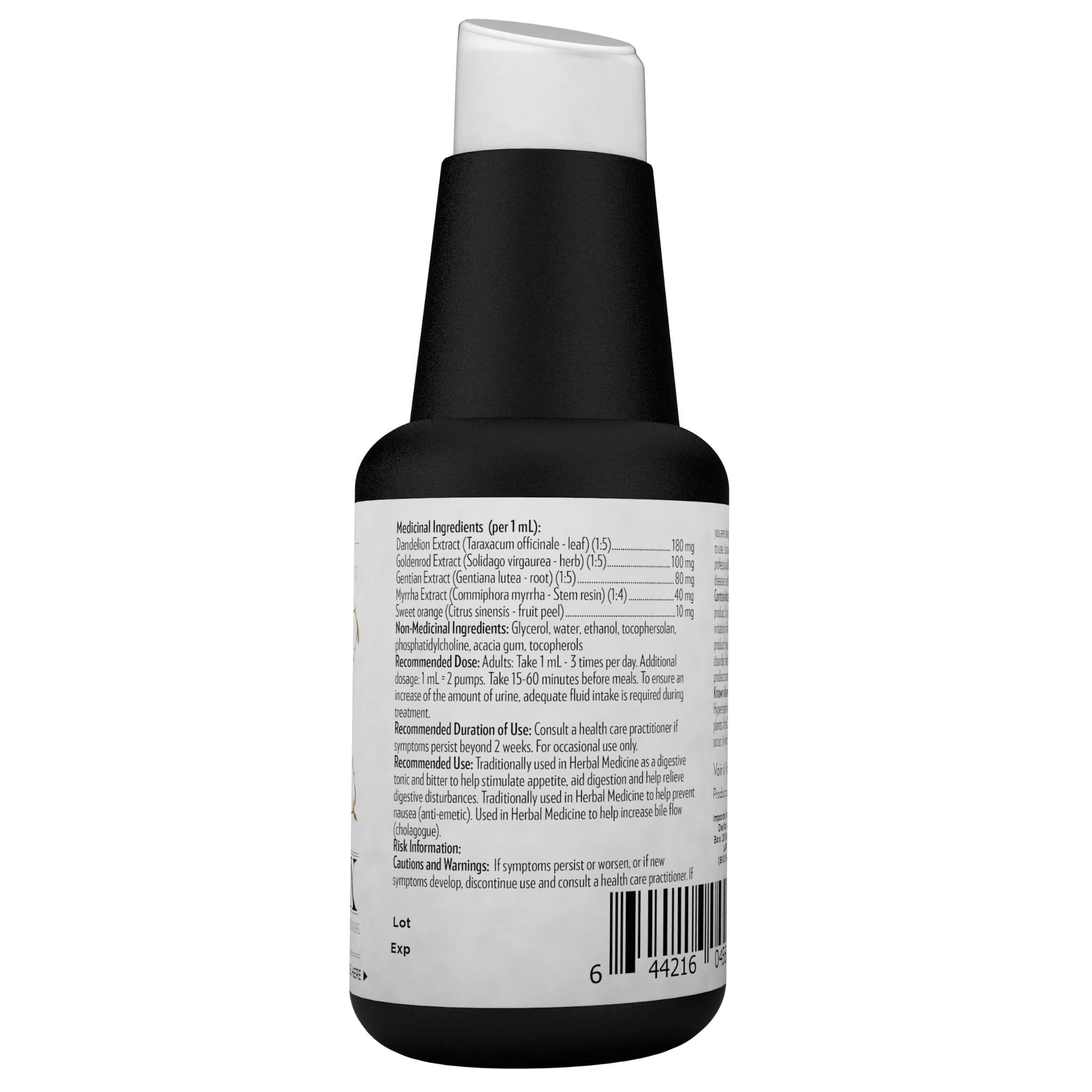 Quicksilver Scientific BitterX, Digestive and Detox Support with Liposomal Bitter Herb Blend, 50ml - Image 3