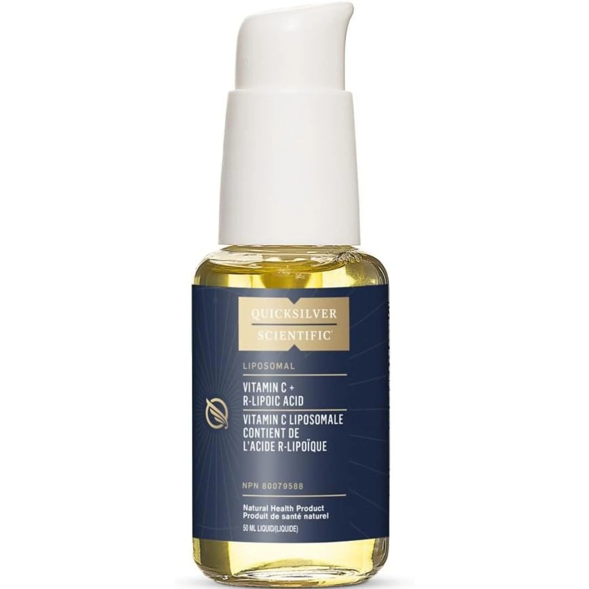 Quicksilver Scientific Liposomal Vitamin C LIQUID + R Lipoic Acid, 50ml