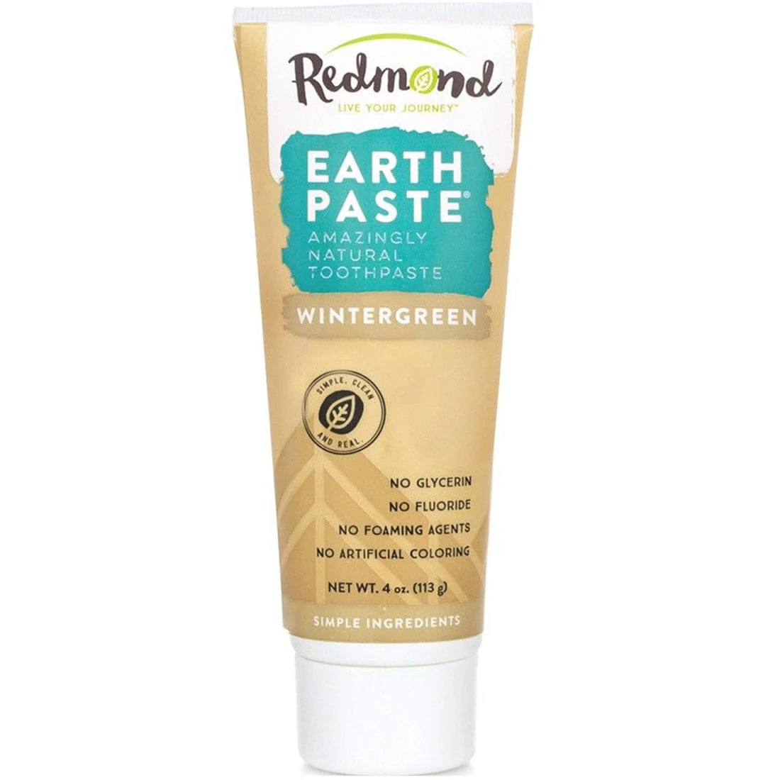 Redmond Earthpaste Toothpaste (No Foaming Agents), 113g - Image 7