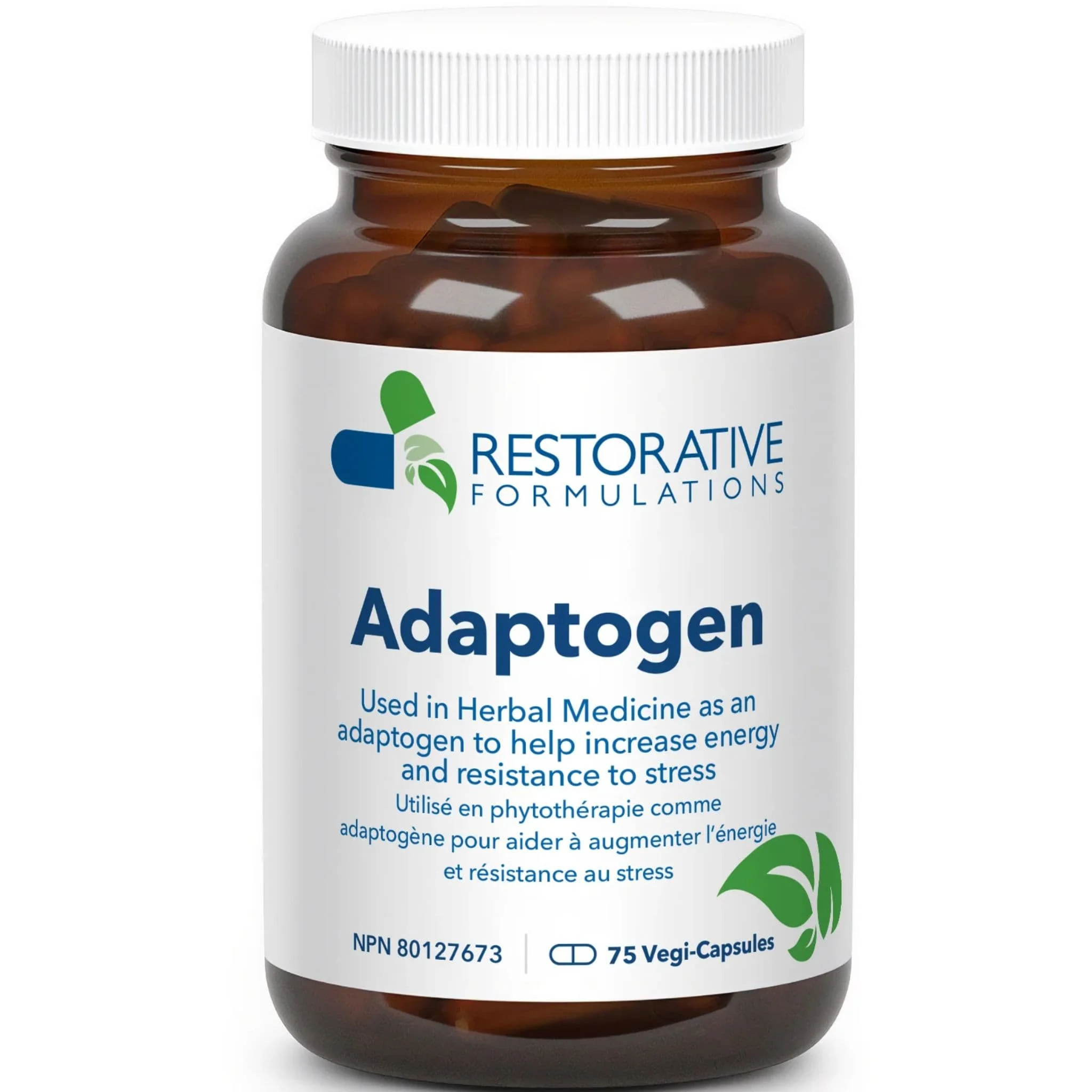 Restorative Formulations Adaptogen, 75 Vegetable Capsules