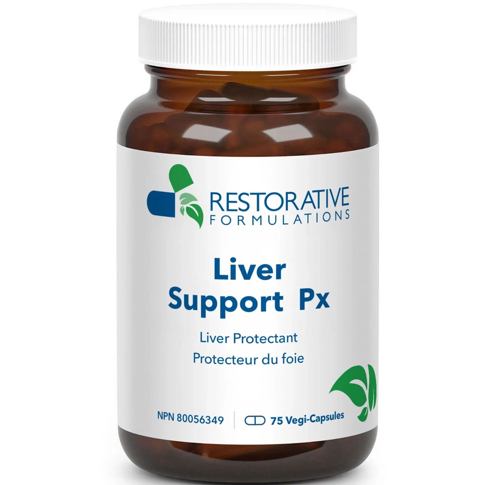 Restorative Formulations Liver Support Px, 75 Vegetable Capsules