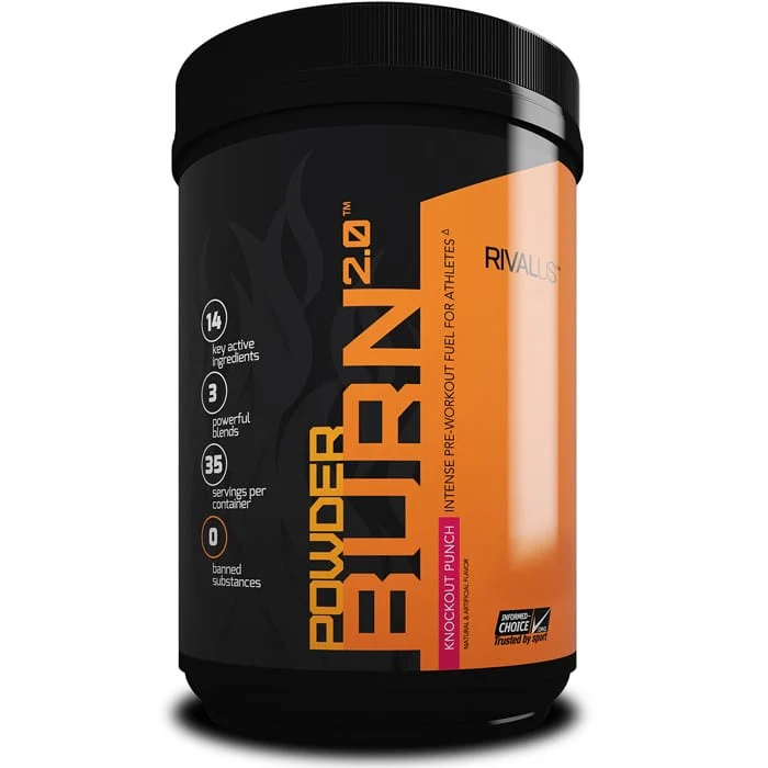 Rivalus Powder Burn 2.0, Pre-Workout - Image 2