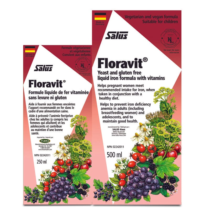 Salus Floravit Liquid Iron Supplement with Vitamins, Yeast Free, Gluten Free & Vegan - Image 4
