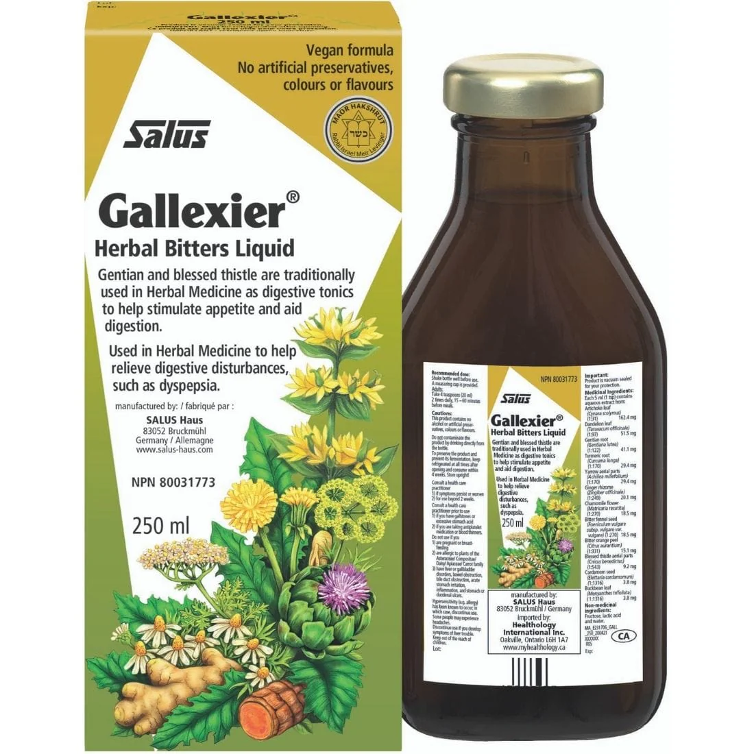 Salus Gallexier Herbal Bitters - Image 2