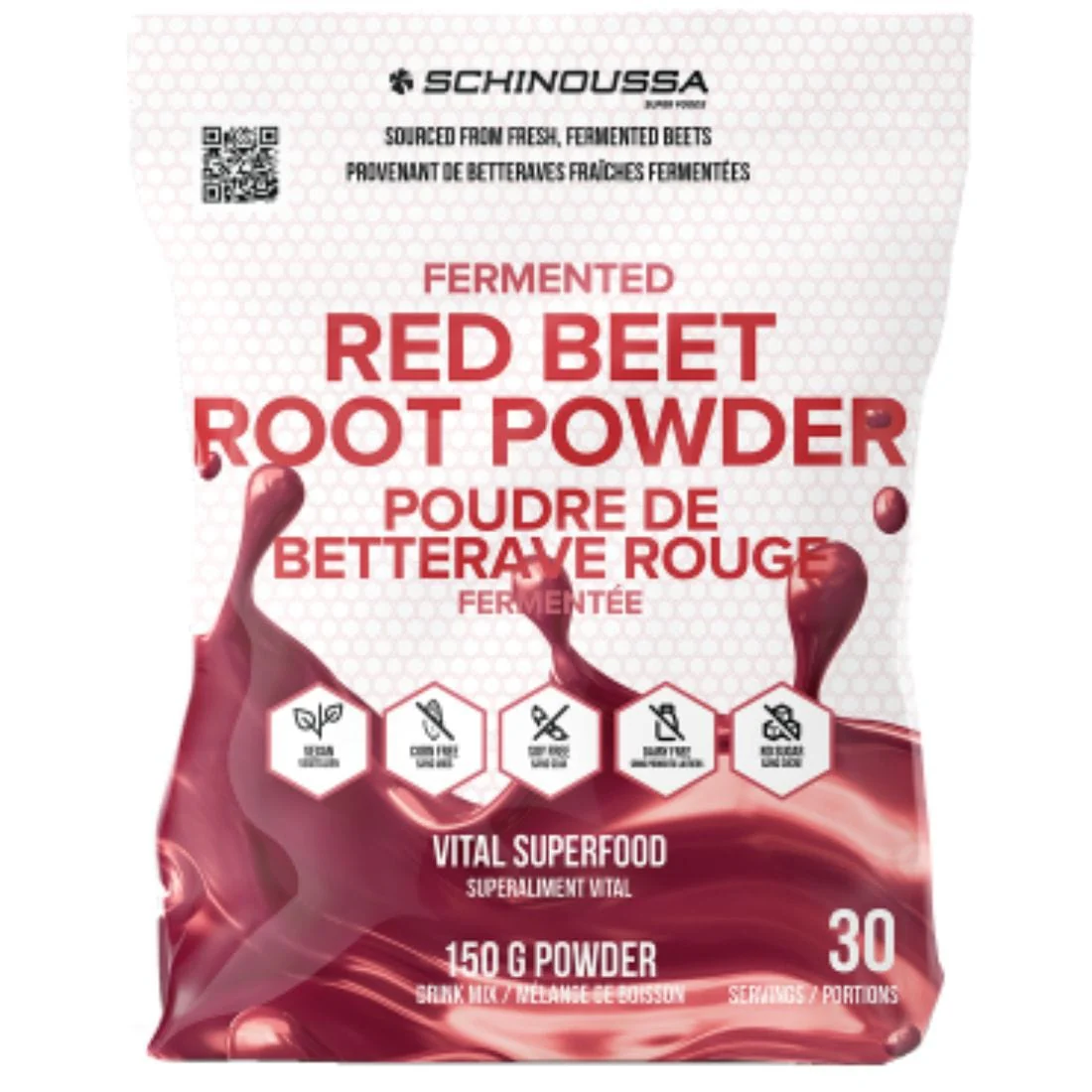 Schinoussa Fermented Beet Root Powder, 150g