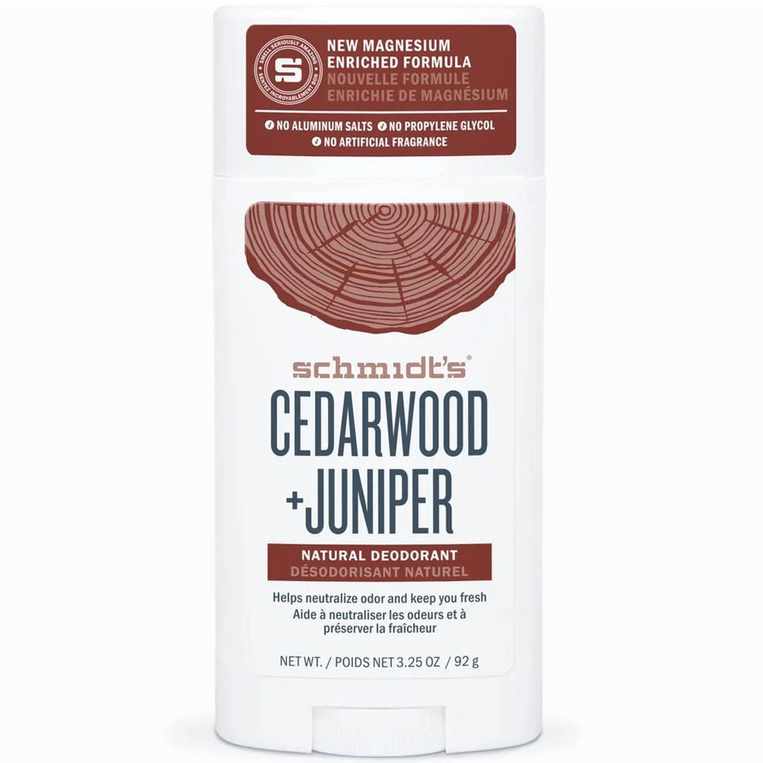 Schmidt's Natural Deodorant, Award winning formula, Neutralize odour naturally, 75g - Image 4