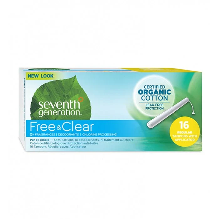 Seventh Generation Organic Tampons CLEARANCE 50% Off Final Sale
