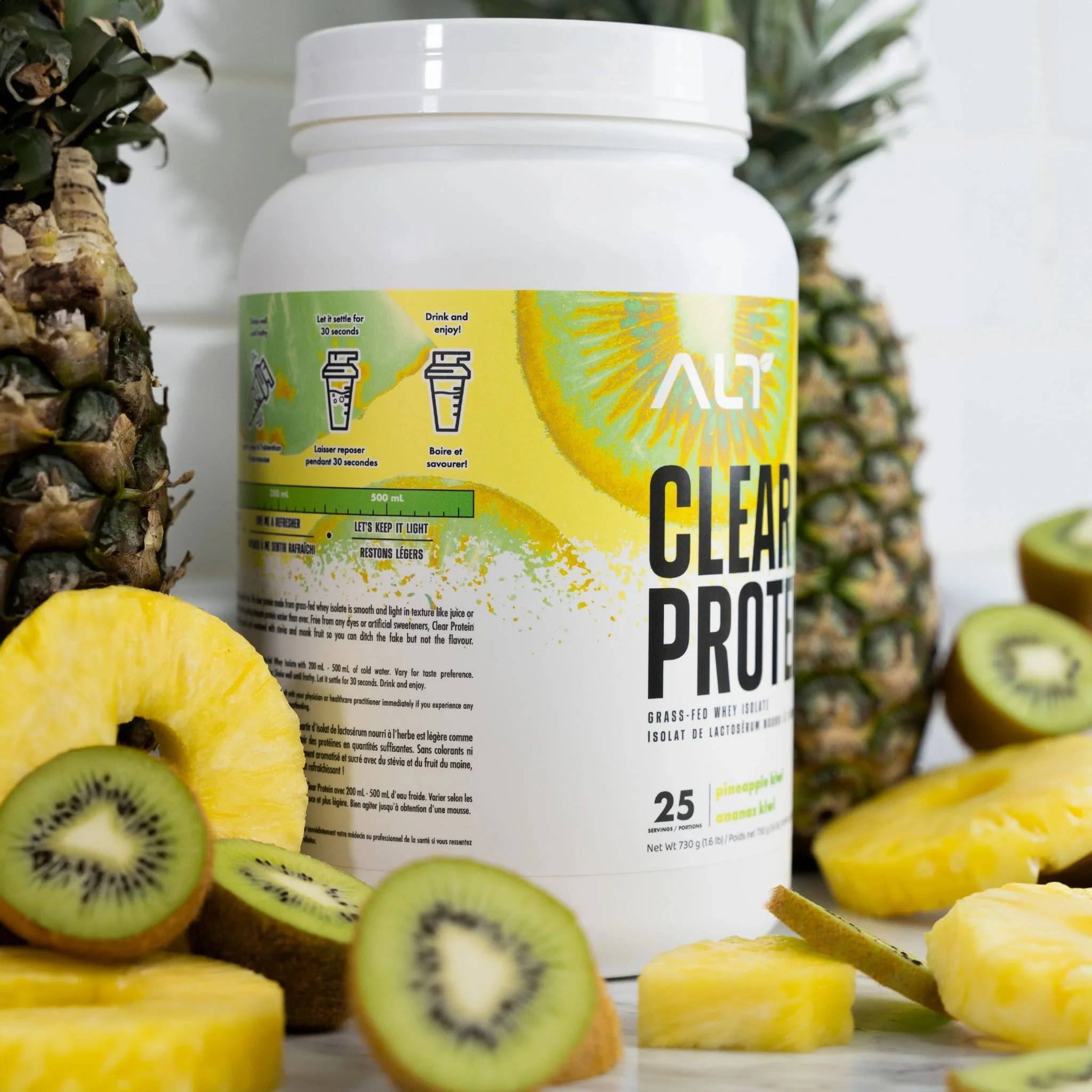 ALT Clear Protein, Grass-Fed Whey Isolate Powder, 25 Servings, 730g - Image 10